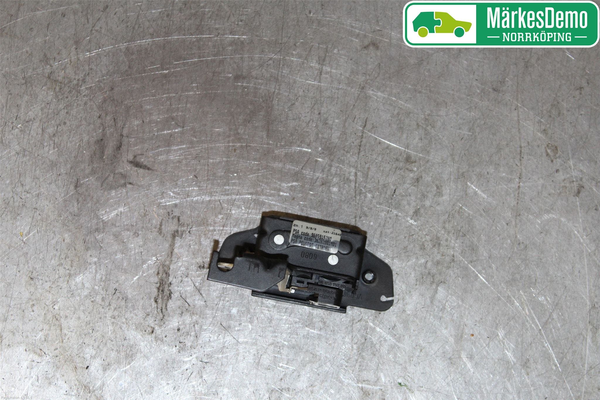 Peugeot 3008 09-16 Lås-Bakluckelås