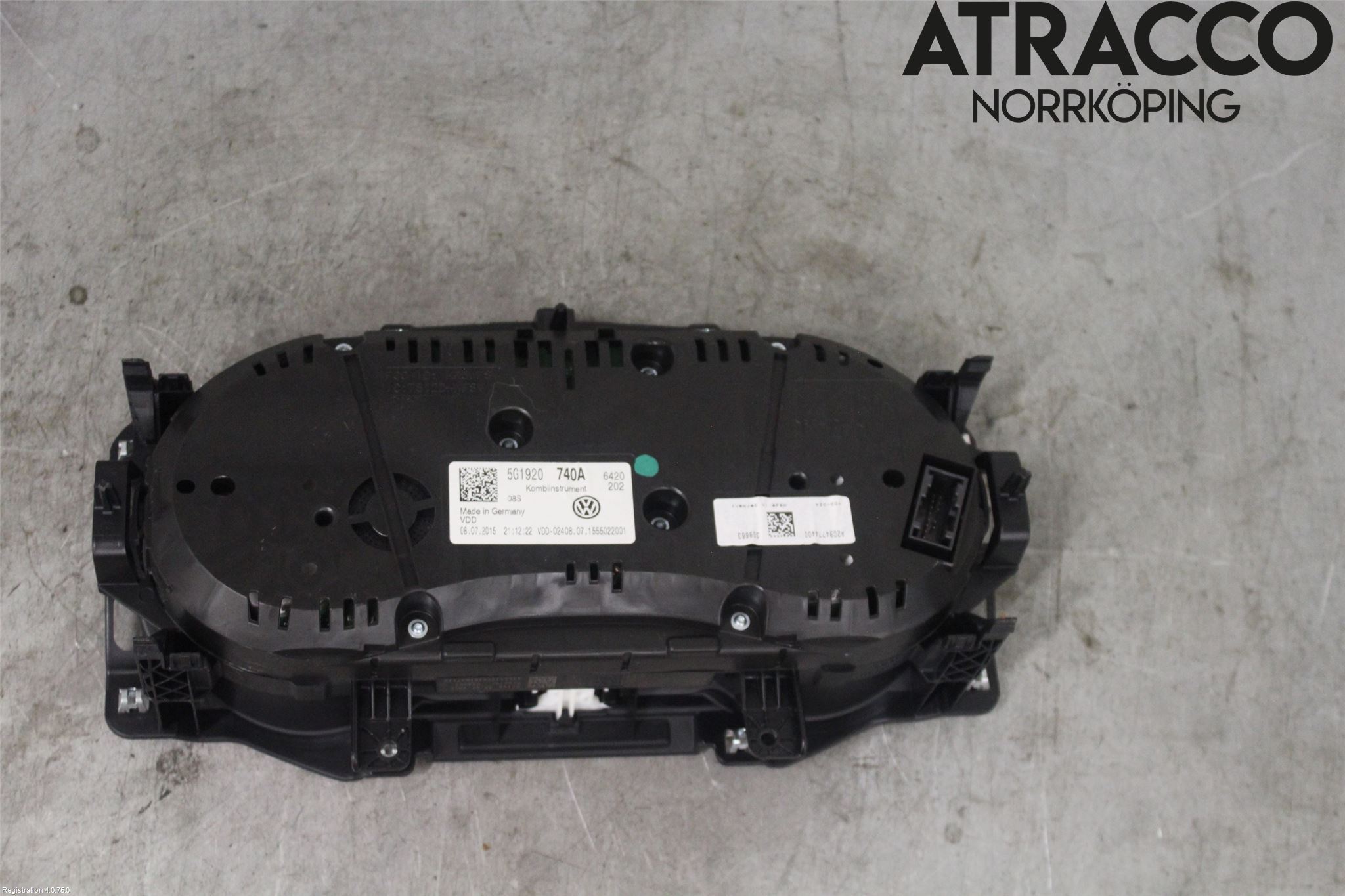 Volkswagen VW GOLF / E-GOLF VII 13-20 Instrument Komb