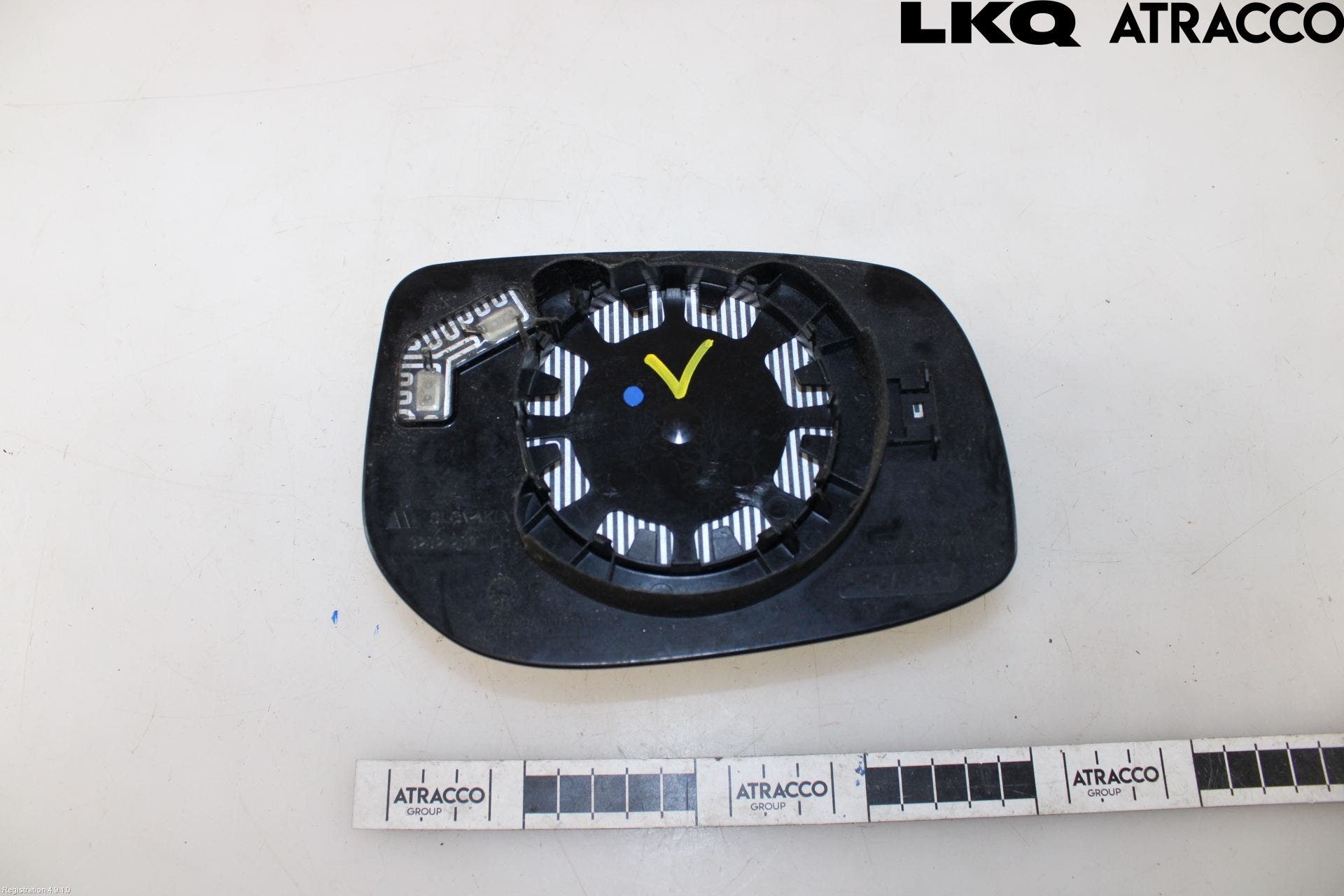 Toyota AURIS 10-12 Spegelglas Vä