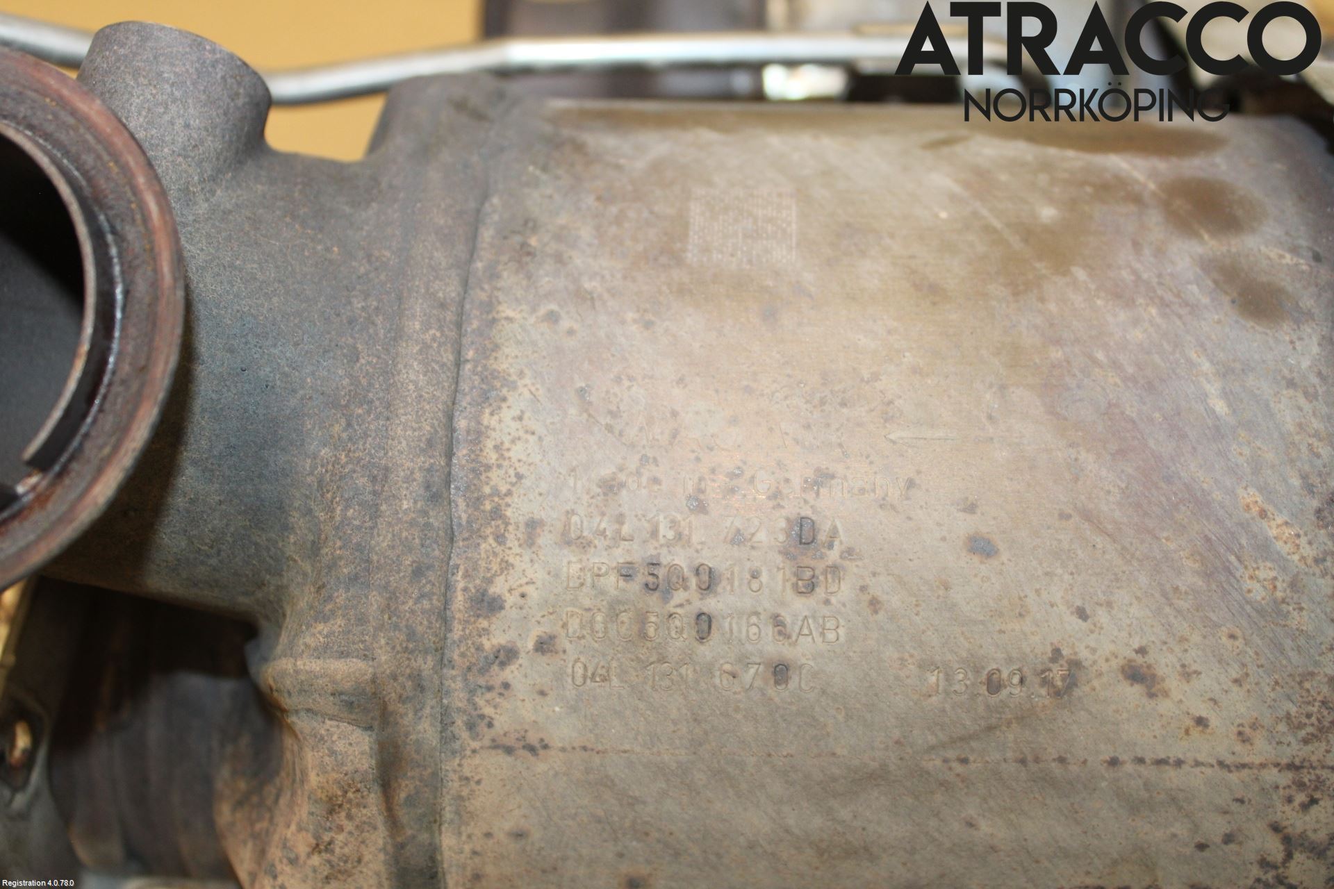 Skoda OCTAVIA (5E) 13-20 Avgas Partikelfilter
