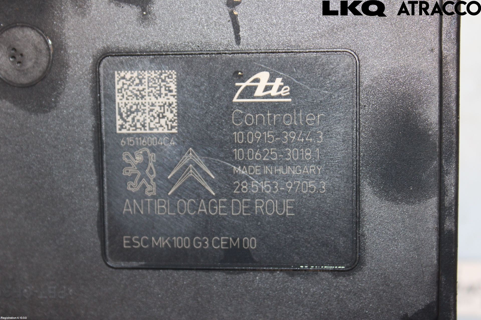 Citroen C4 CACTUS 14-20 Abs Hydraulaggregat
