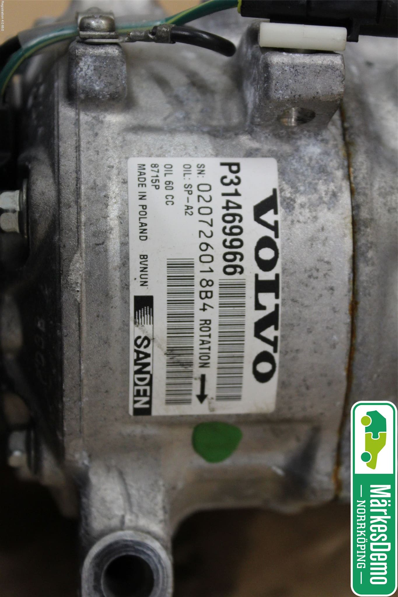 Volvo V40 CROSS COUNTRY 13-19 Ac Kompressor