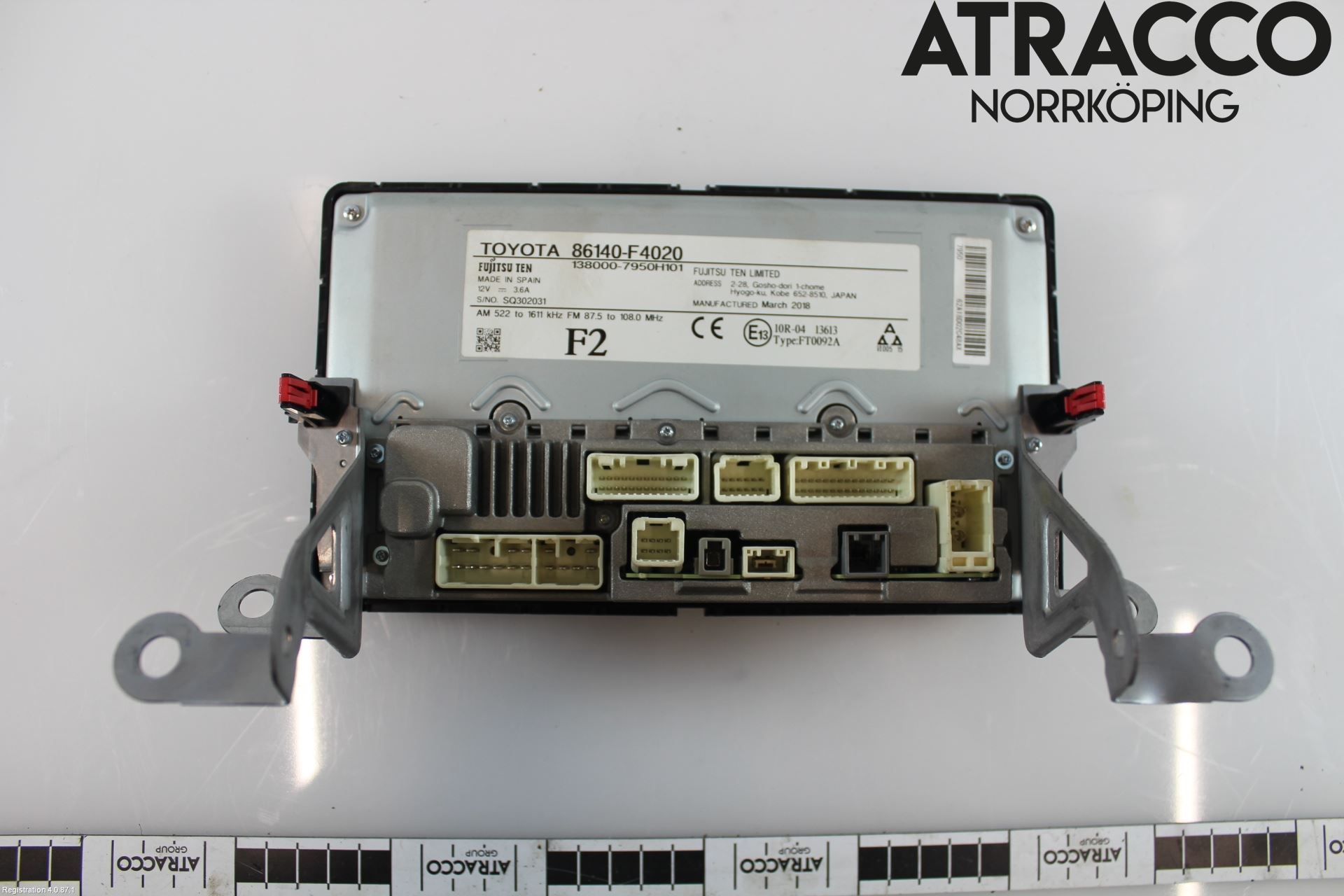 Toyota C-HR 16-23 Cd Radio - Multimediapanel