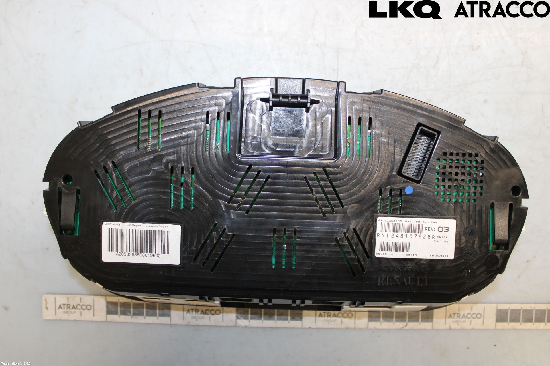 Renault MEGANE III 09-15 Instrument Komb