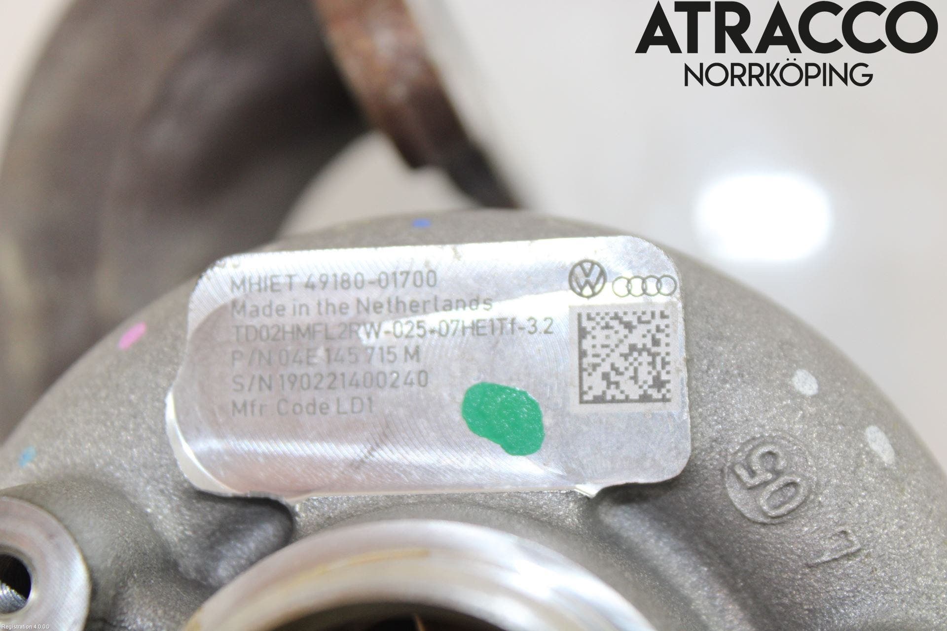 Volkswagen VW PASSAT 20-24 Turboaggregat