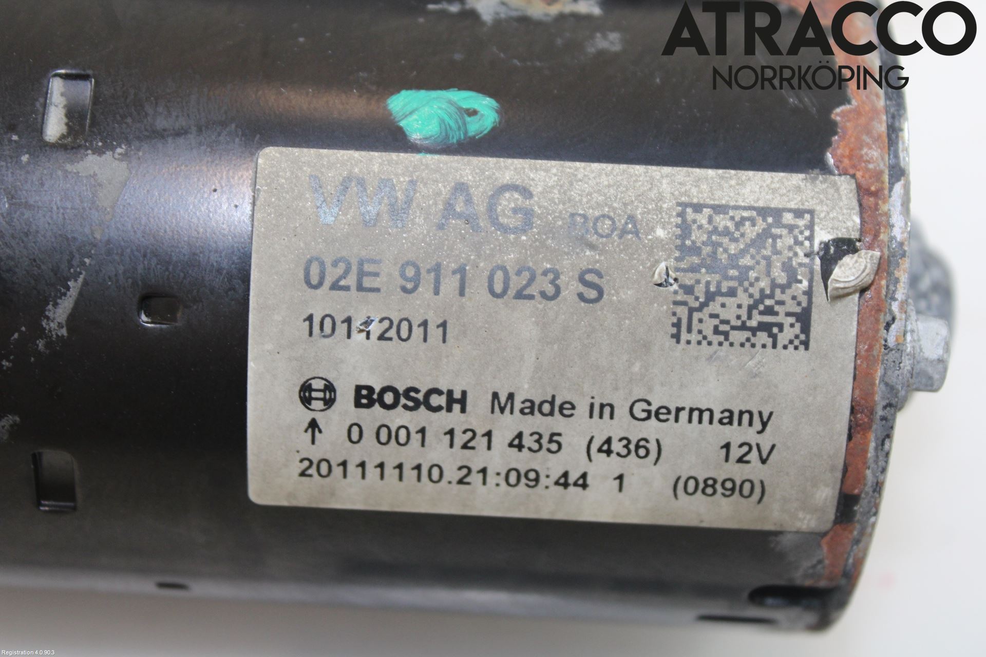 Volkswagen VW TIGUAN 07-16 Startmotor