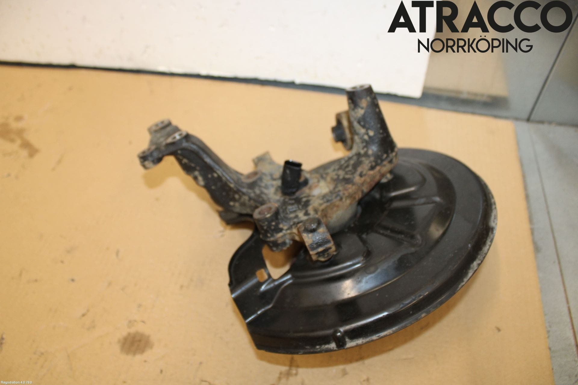 Volkswagen VW GOLF VI 09-13 Hjullagerhus-Spindel Vä B