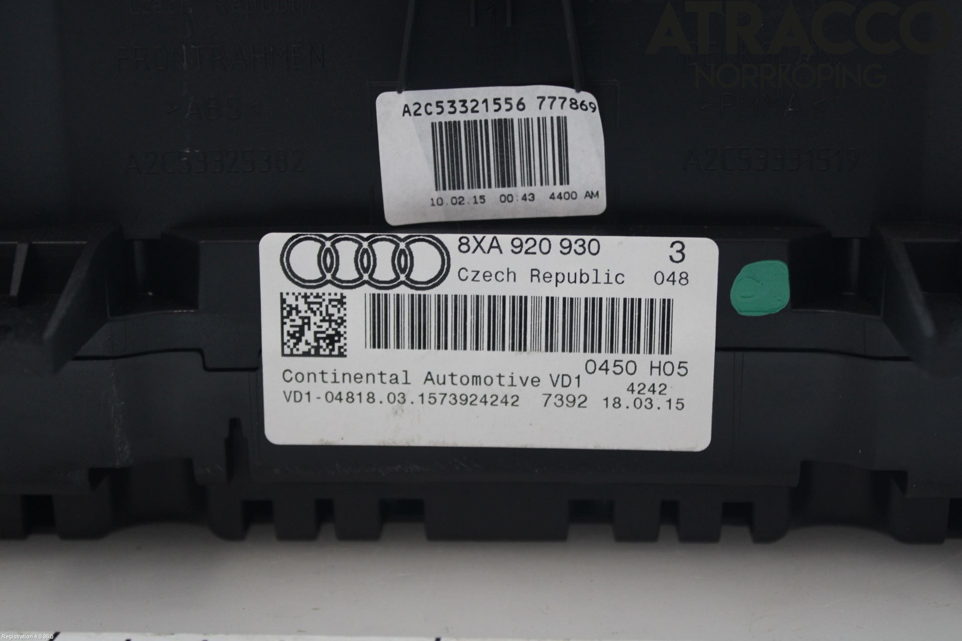 Audi A1/S1 11-18 Instrument Komb