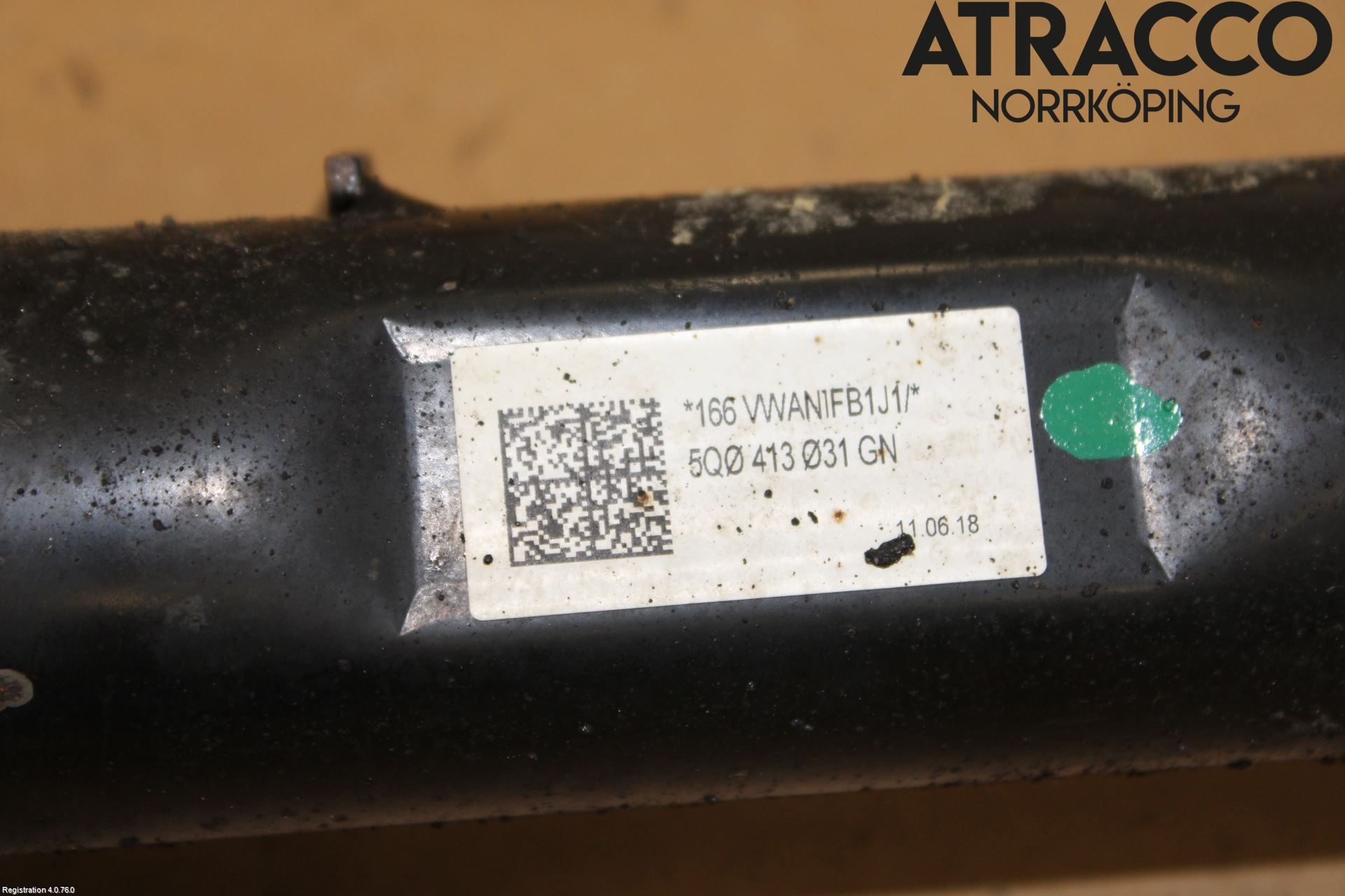 Audi Q2/SQ2 17- Fjäderben Fram Vänster