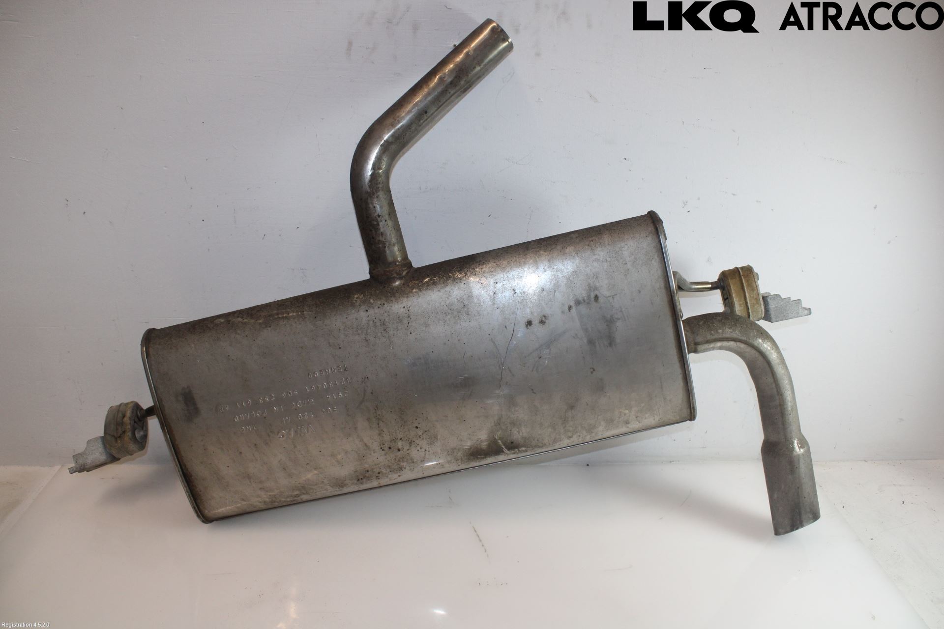 Audi Q2/SQ2 17- Avgas Bakre Dämpare