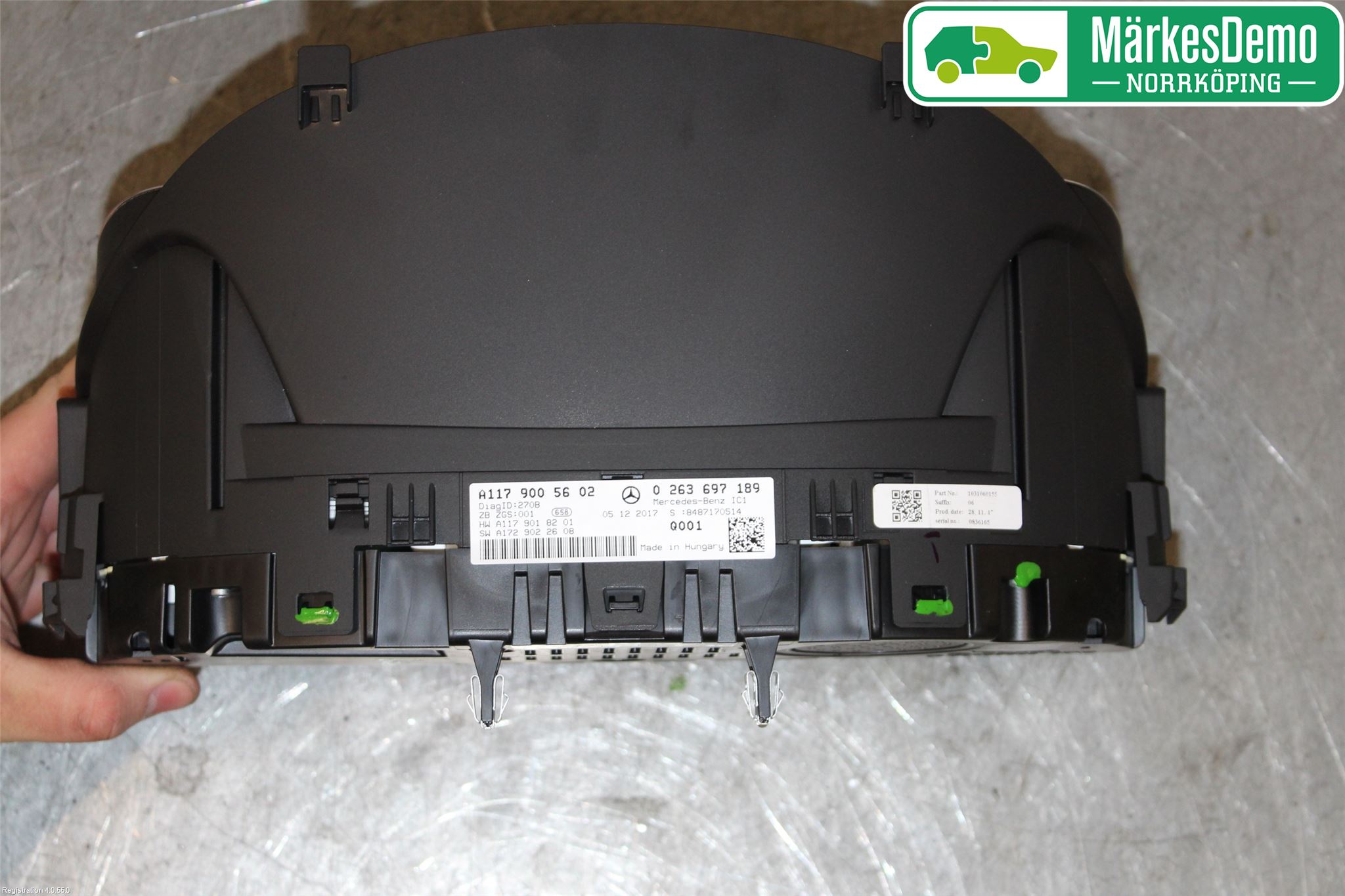 Mercedes-Benz MB CLA-KLASS (C117/X117) 13-19 Instrument Komb