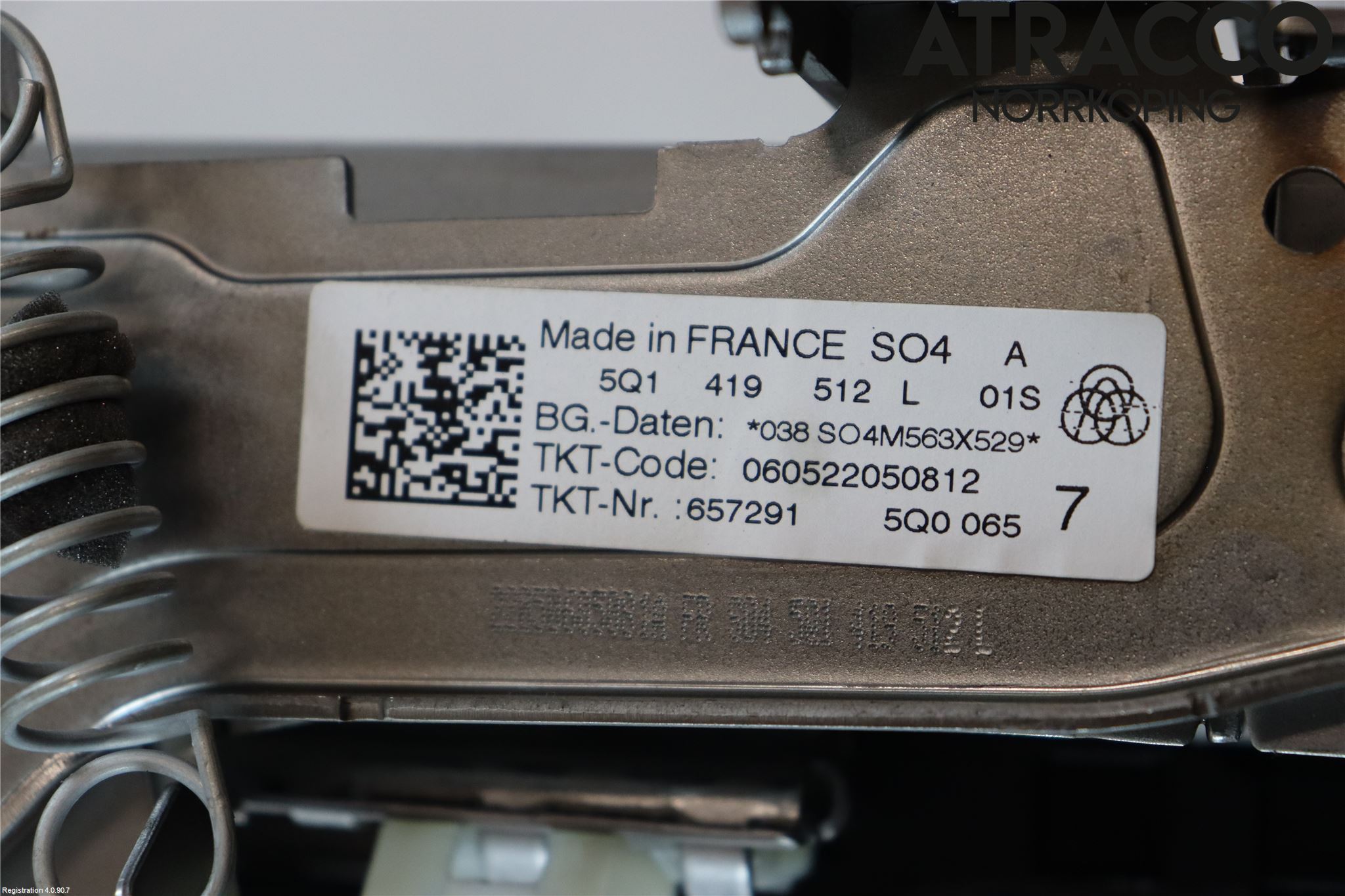 Volkswagen VW T-ROC 18- Rattaxelagg Justerbart