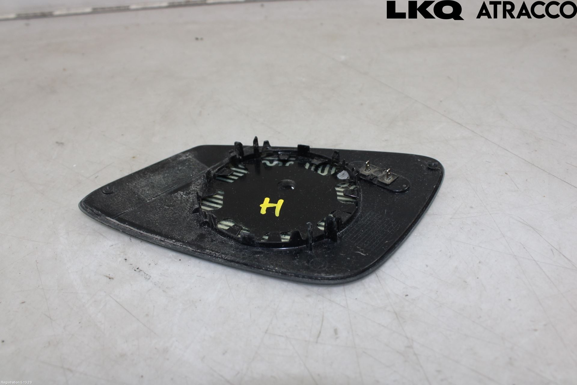 BMW 5 F10/F11/F18 09-17 Spegelglas Hö