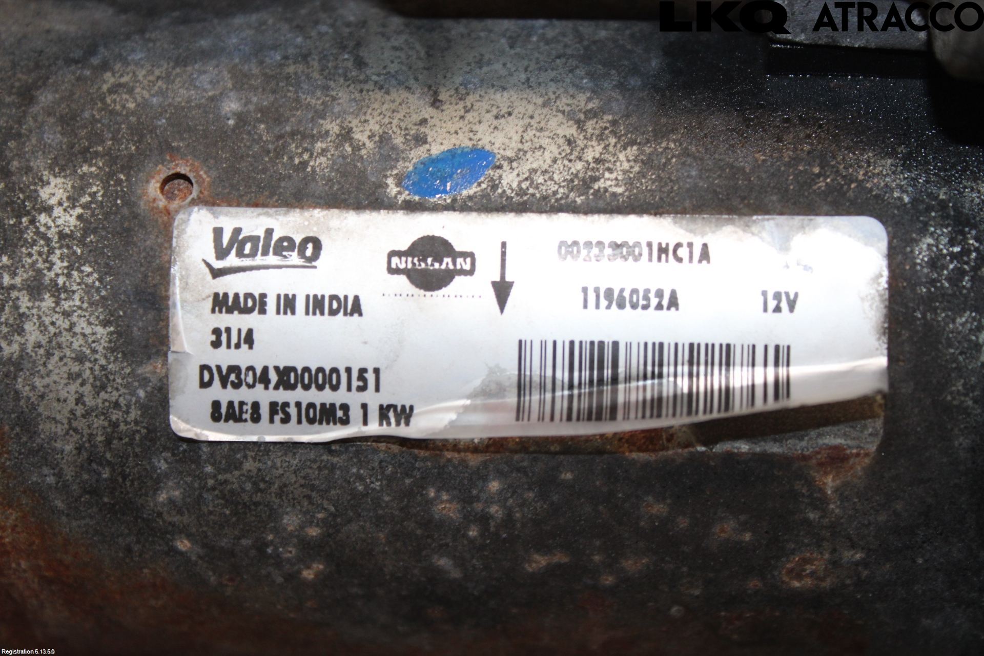 Nissan MICRA 11-16 Startmotor