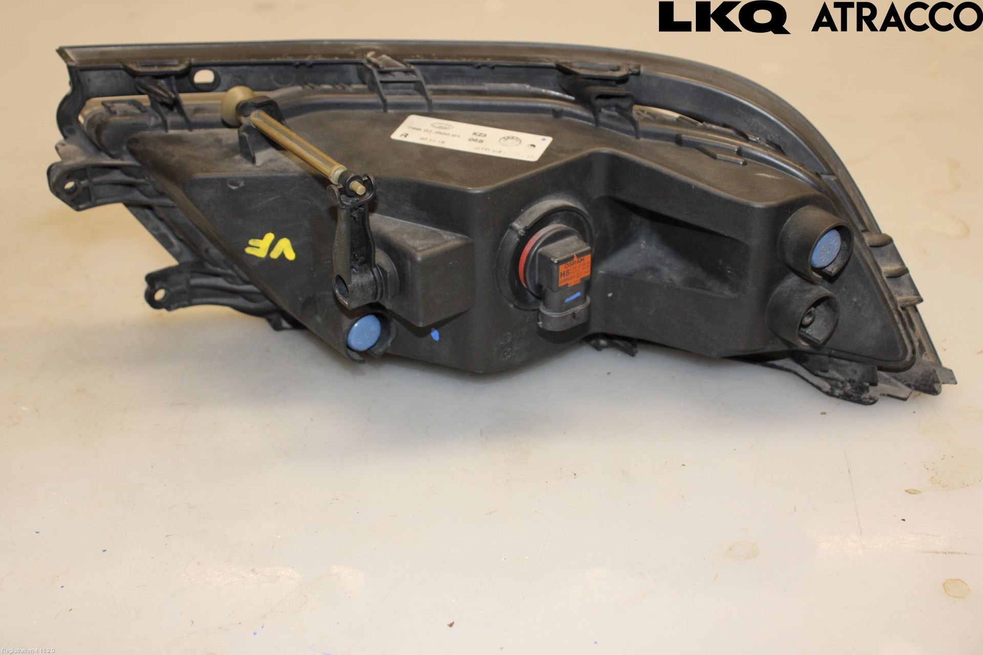 Skoda SUPERB 09-15 Dimljus-Varselljus Fram