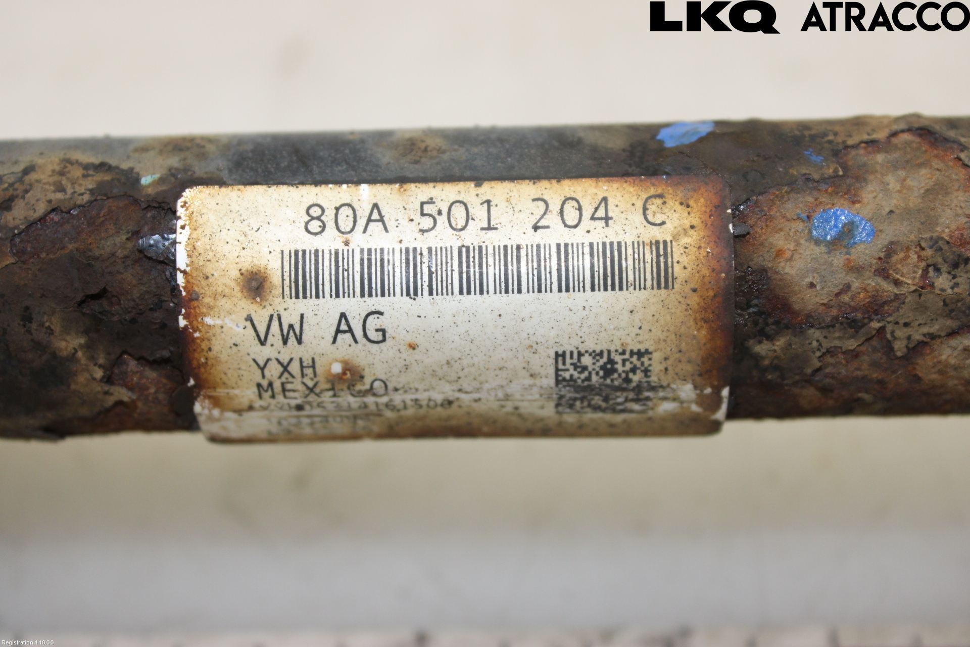 Audi Q5/SQ5 17- Drivaxel Bak Höger