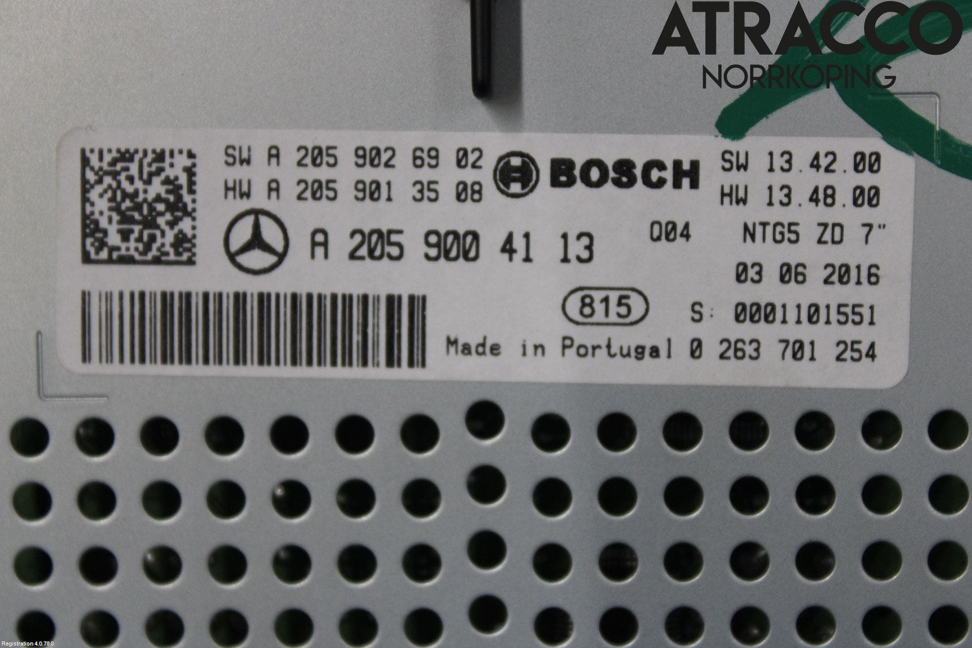 MB GLC-KLASS (X253/C253) 15-22 Bildskärm