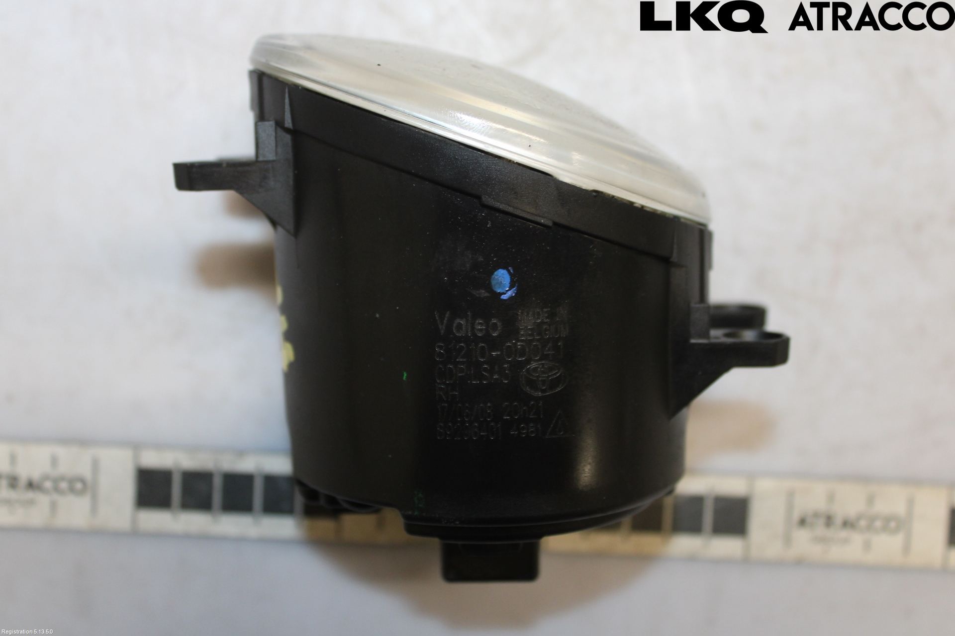 Toyota AURIS 07-09 Dimljus-Varselljus Fram