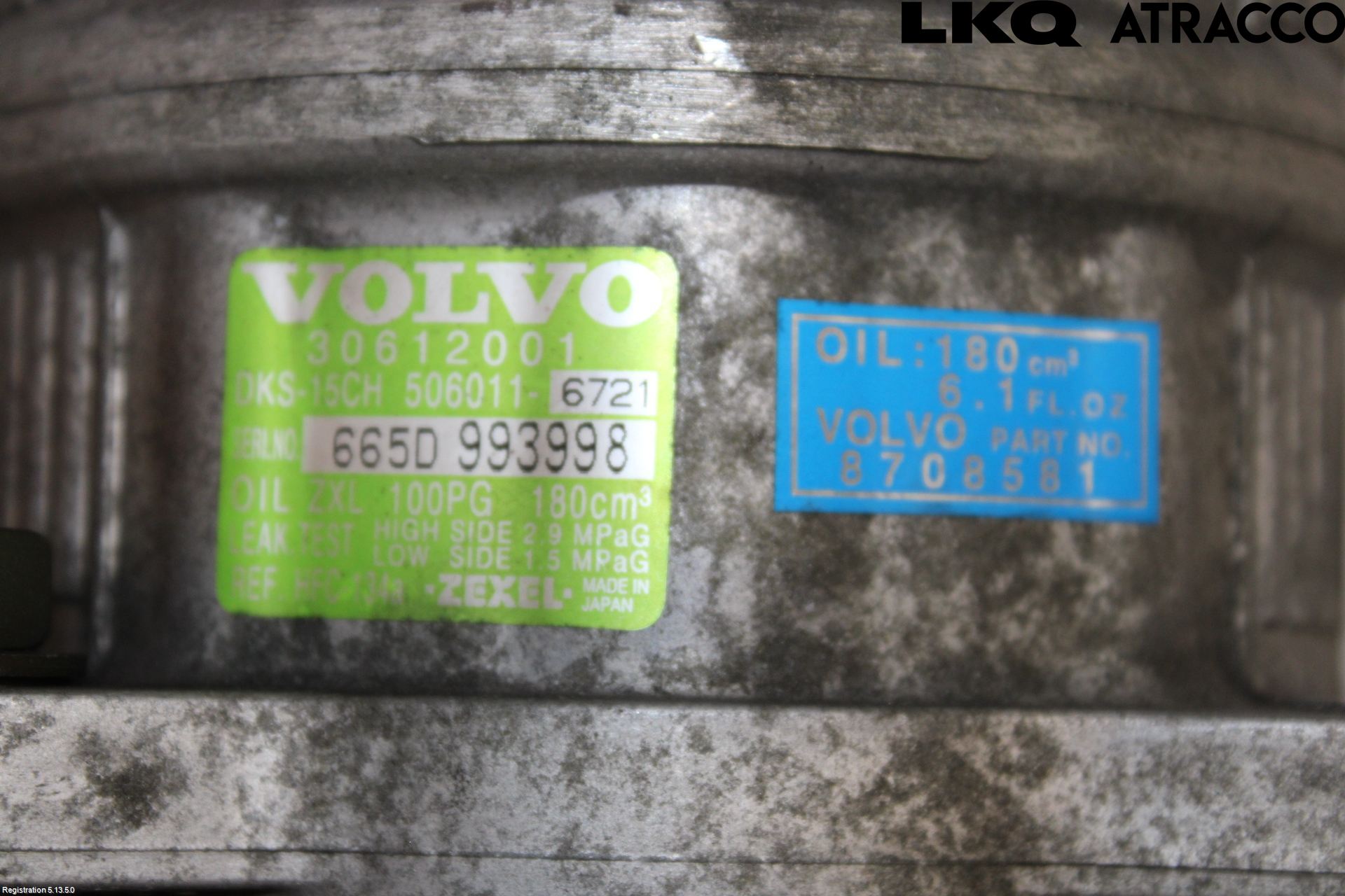 Volvo S40/V40    96-04 Ac Kompressor