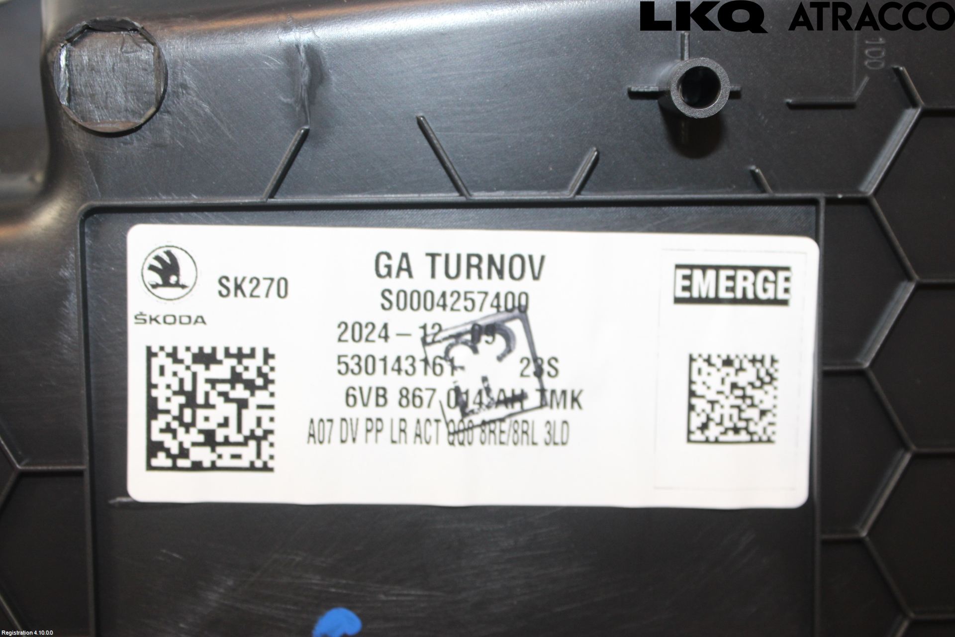 Skoda FABIA 22- Dörrklädsel Hö