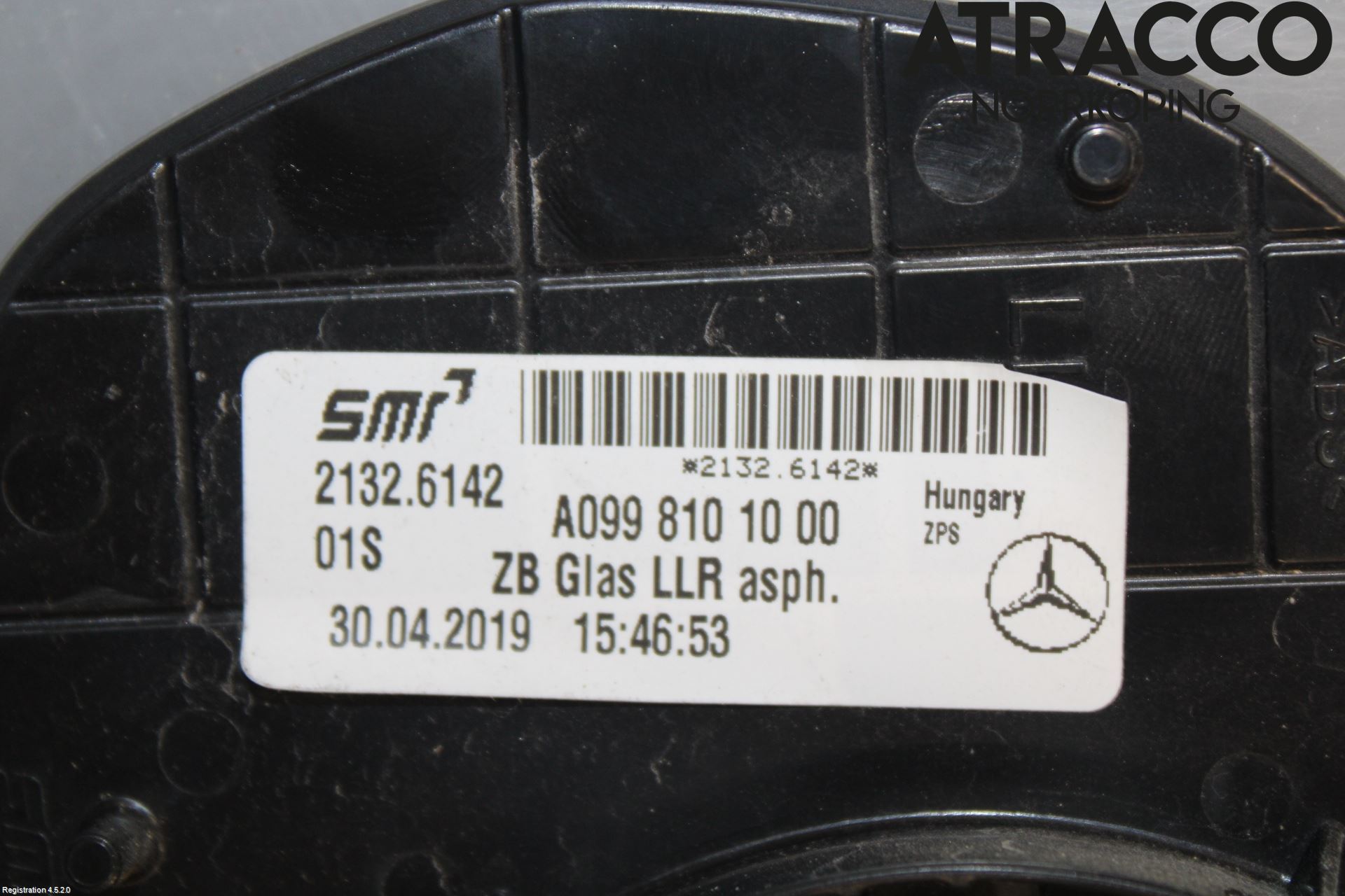Mercedes-Benz MB B-KLASS (W247) 19- Spegelglas Hö