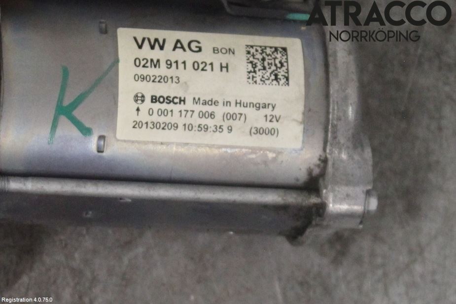 Volkswagen VW UP! / E-UP! Startmotor