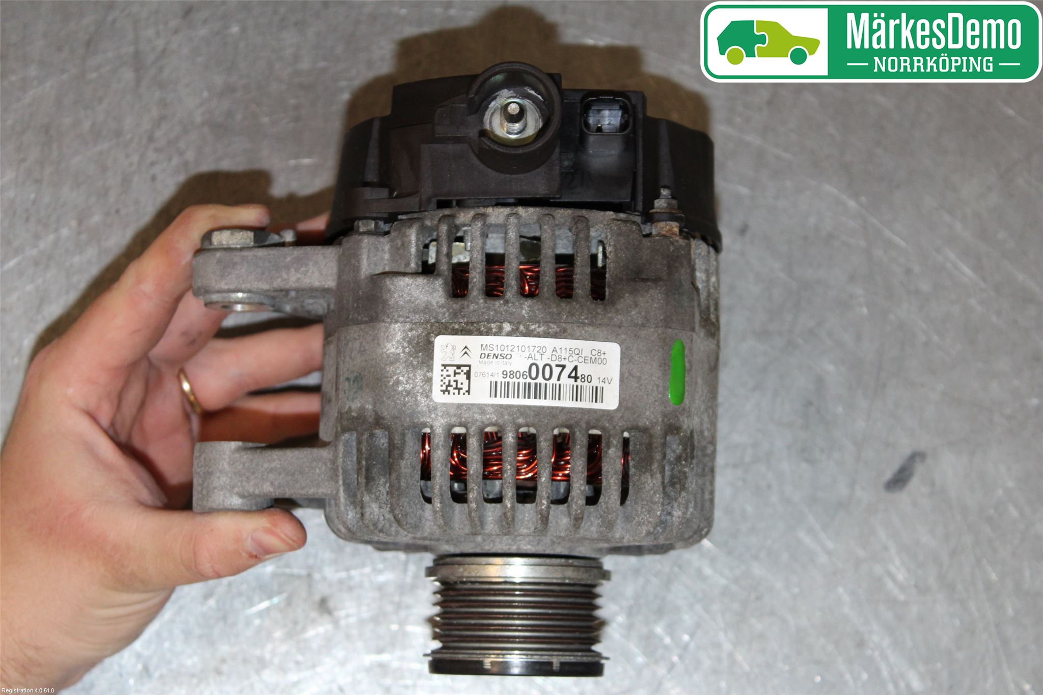 Peugeot 208 12-15 Generator