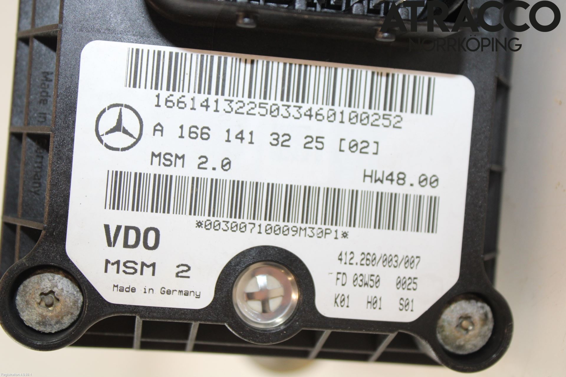 Mercedes-Benz MB A-KLASS (W168) 98-04 Injspjällhus