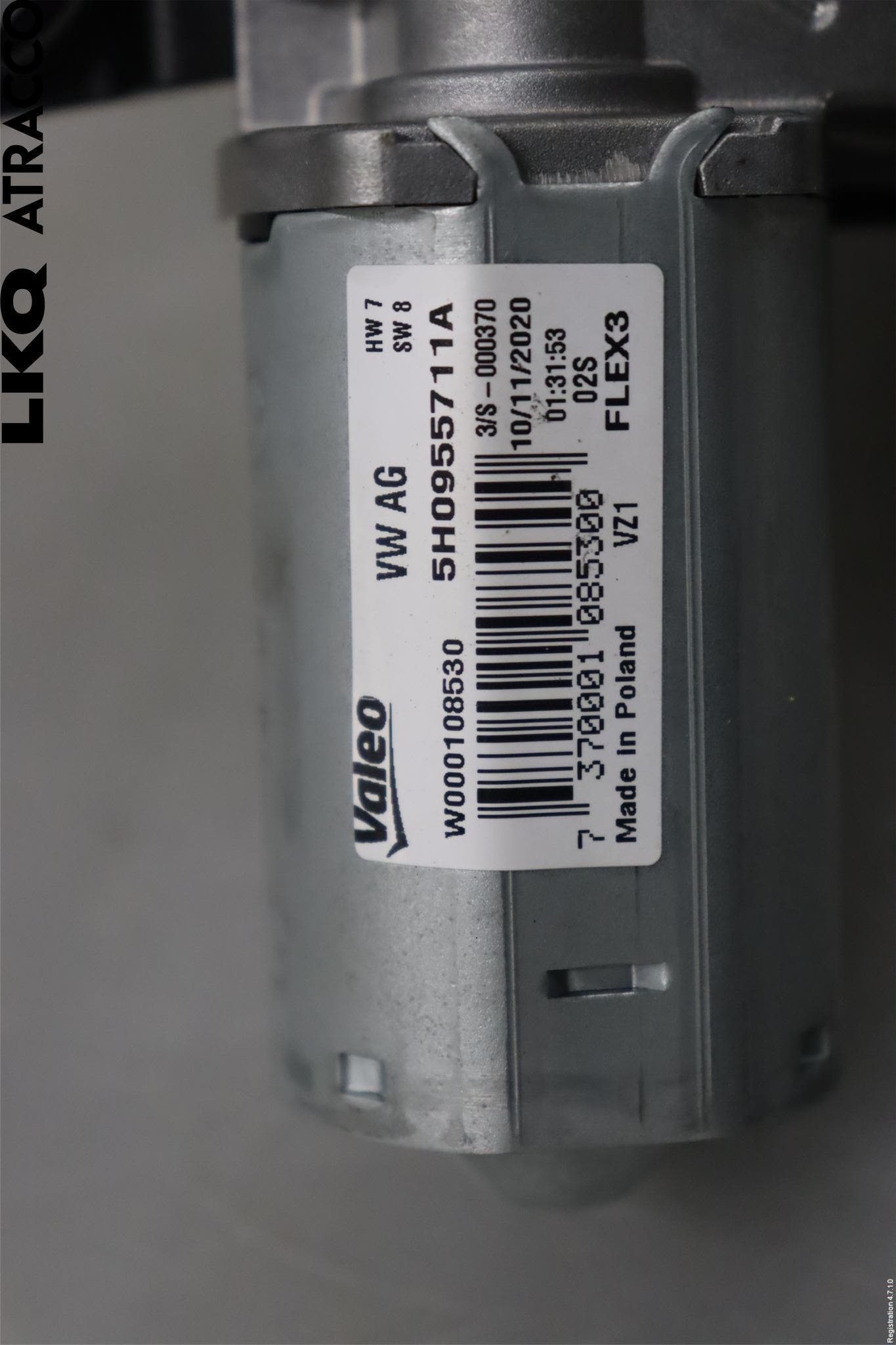 Volkswagen VW GOLF / E-GOLF VIII 20- Torkarmotor Baklucka