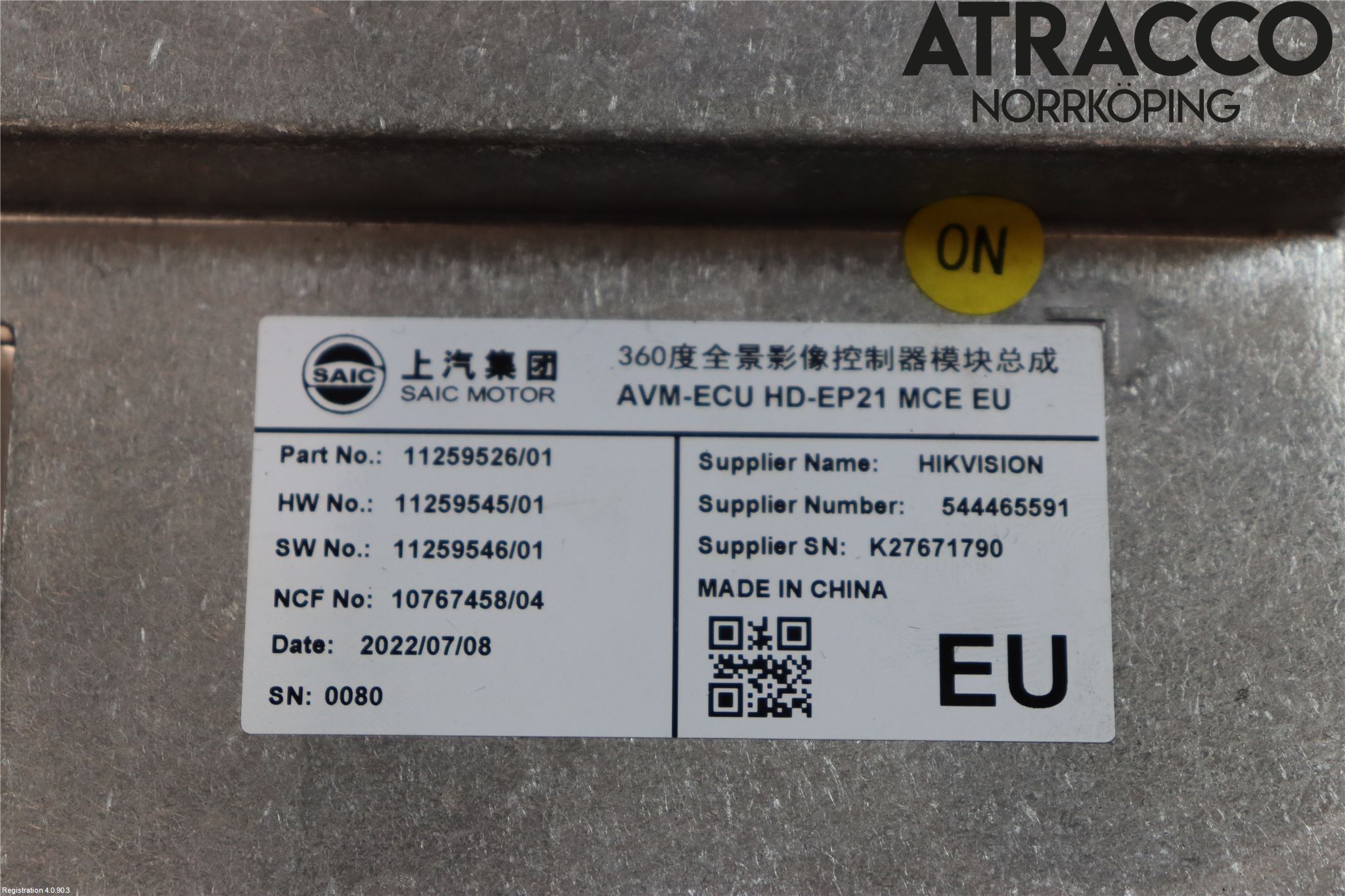 MG MARVEL R 22- Styrenhet Antispinn-Sladd