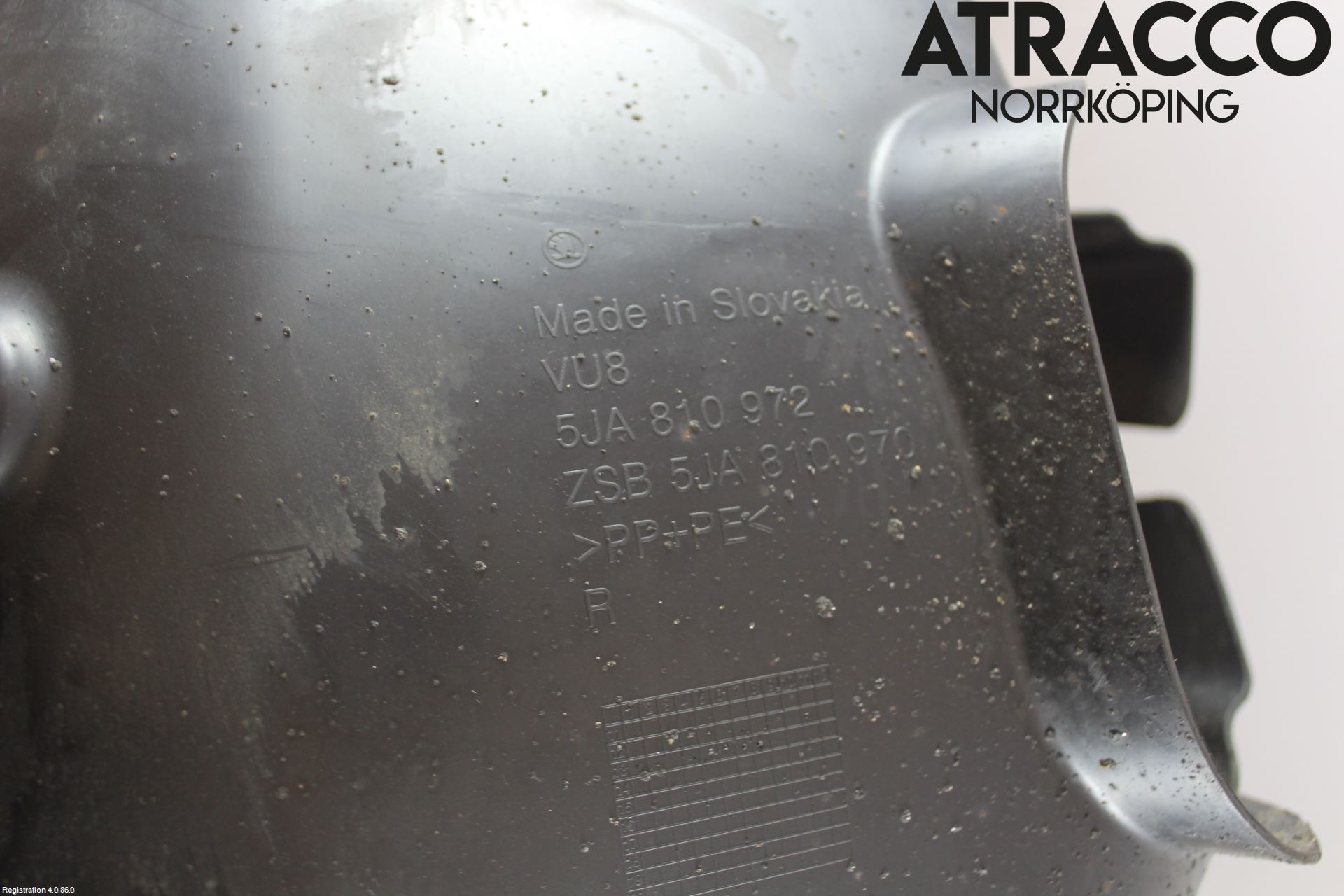 Skoda RAPID Skärm Inner