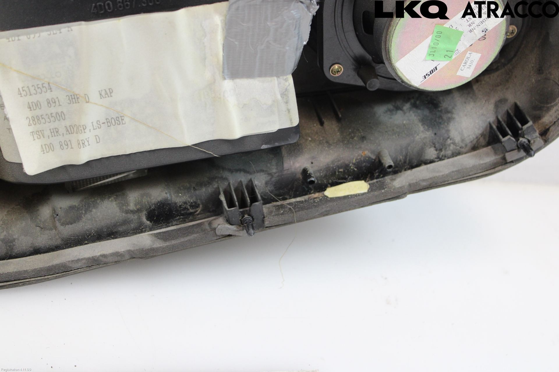 Audi A8/S8 4D 94-02 Dörrklädsel Hö