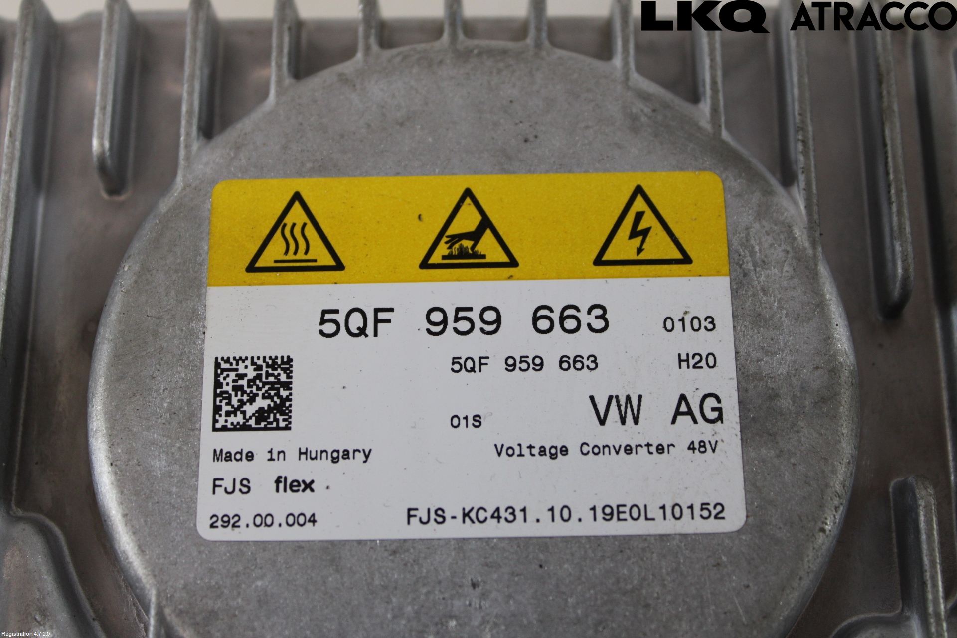 Audi Q3 F3 19- Dc-Cd Omvandlare Hybrid