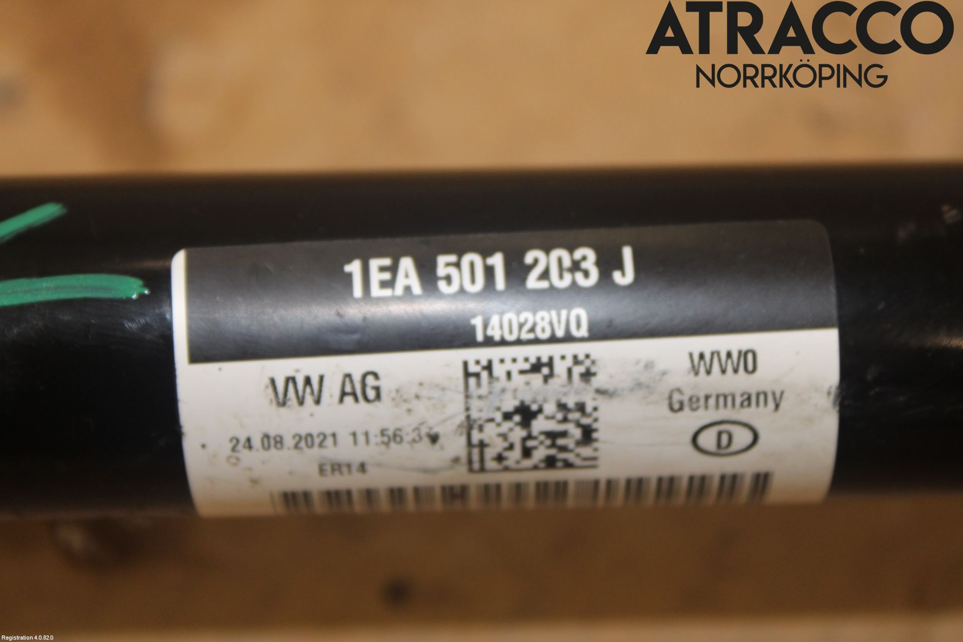 Volkswagen VW ID.4 21- Drivaxel Bak Vänster