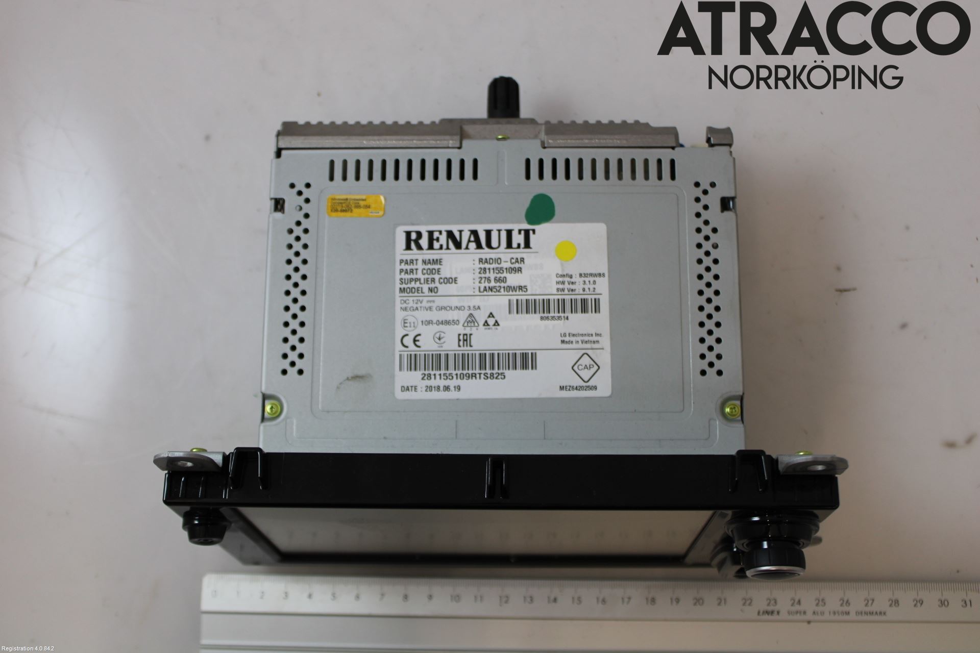 Renault CLIO IV 12-16 Cd Radio - Multimediapanel