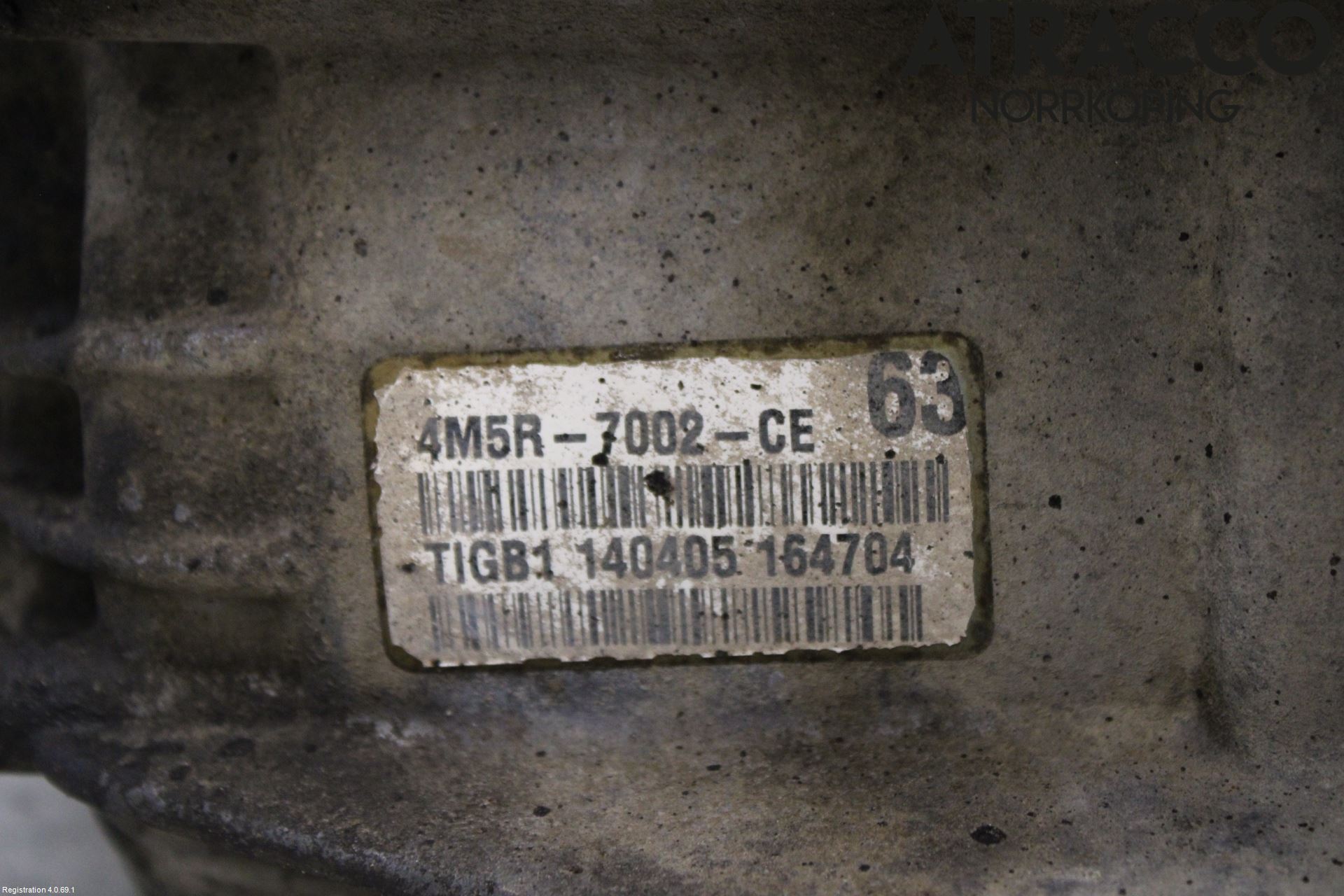 Volvo V50 04-07 Växellåda Man 6 Vxl