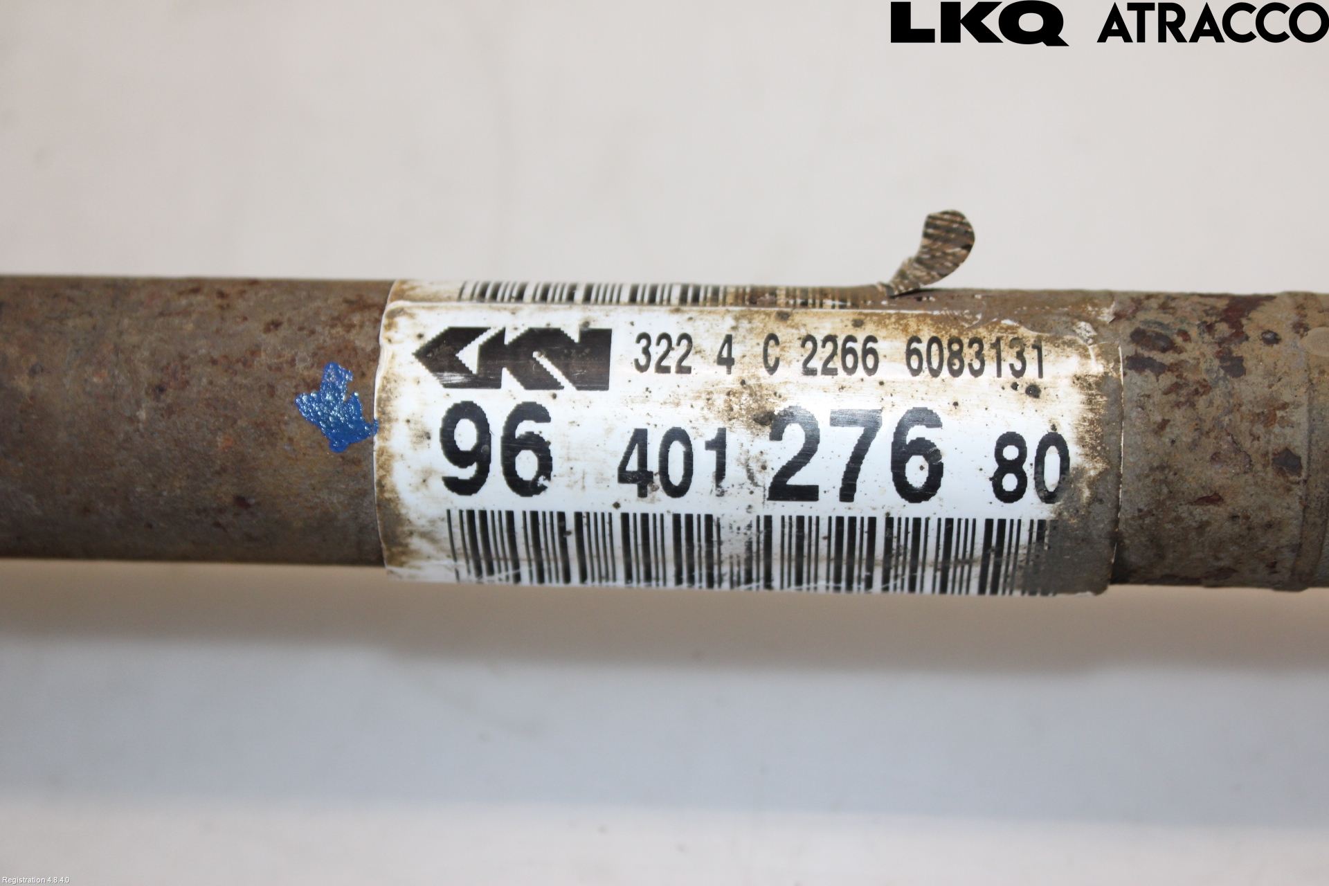 Citroen C2 Drivaxel Fram Höger