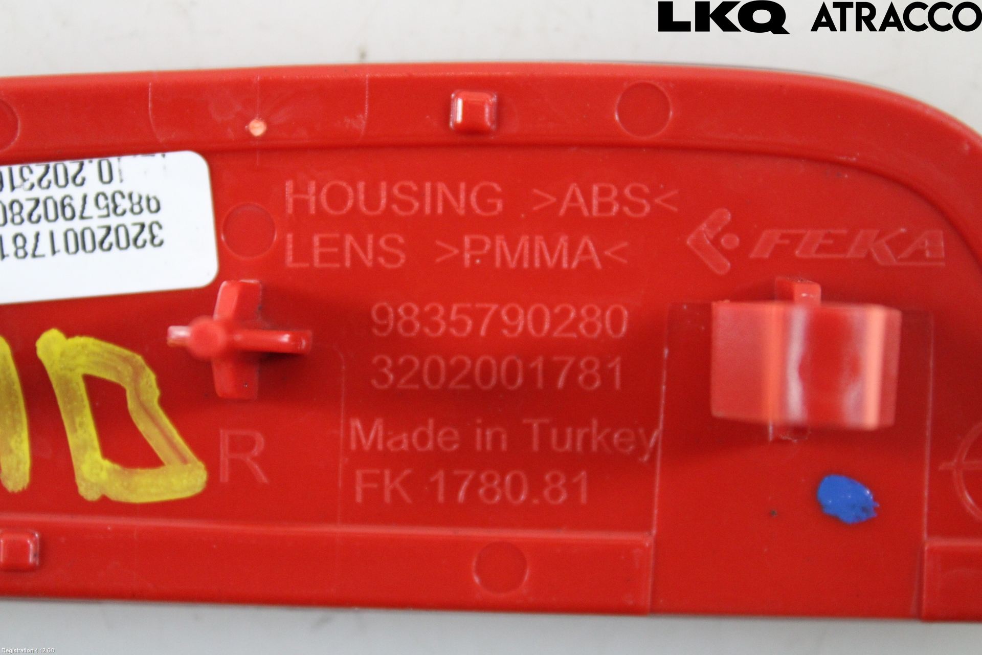 Opel MOKKA 21- Dimljus/Reflex Bak