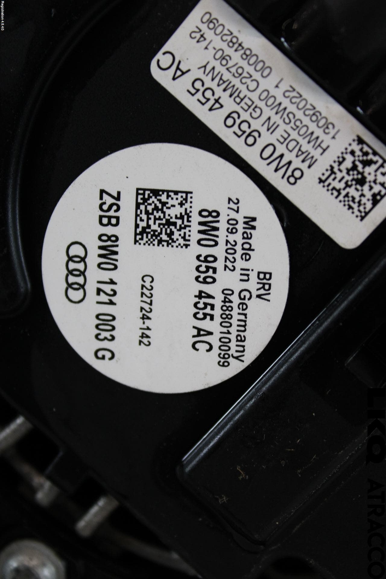 Audi A4/S4 B9 20- Kylfläkt El