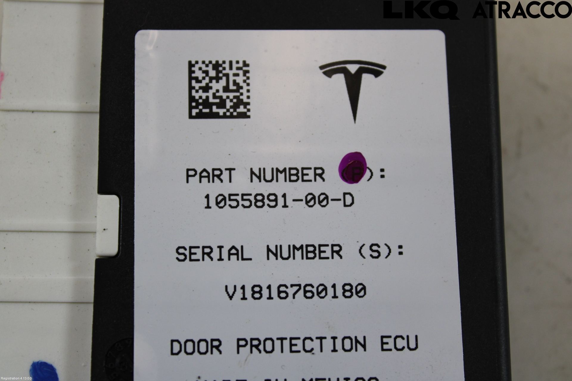 Tesla MODEL X 16- Styrenhet Dörr