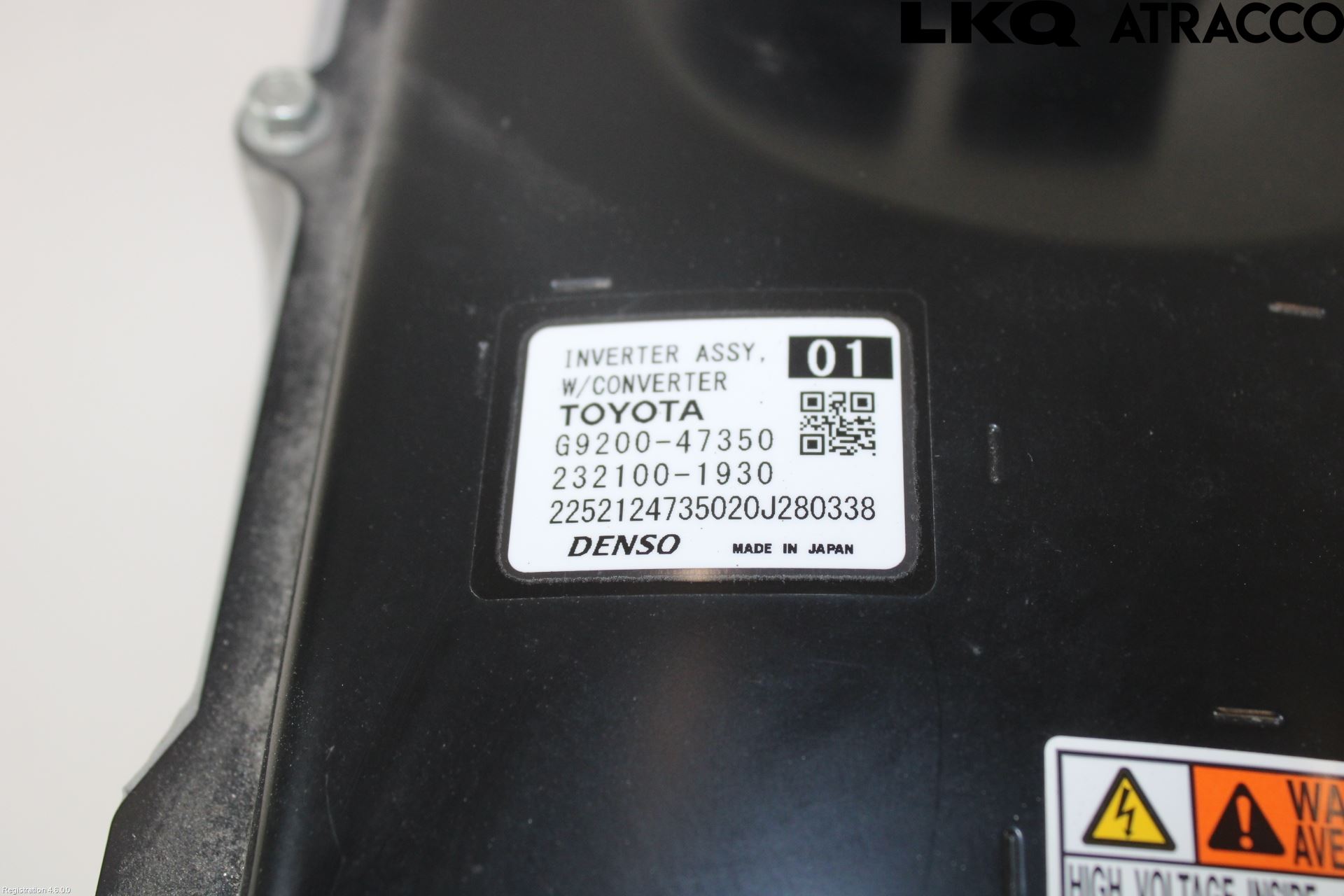 Toyota COROLLA 19- Inverter Hybrid