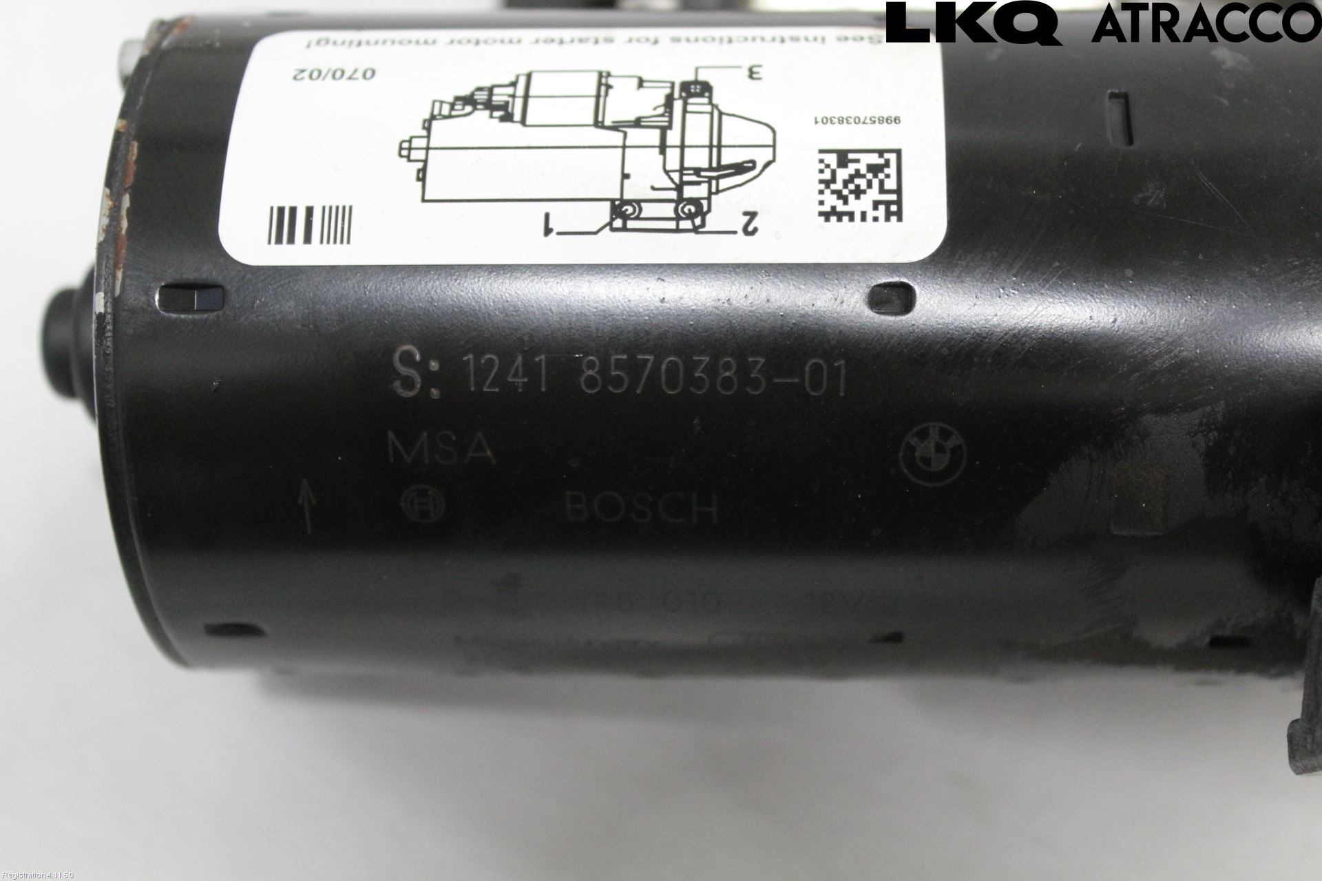 BMW 1 F20/F21 11-19 Startmotor Diesel