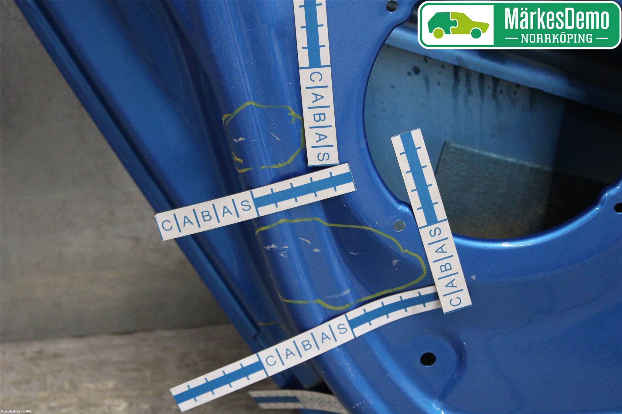 Skoda ROOMSTER Dörr Bak Vänster