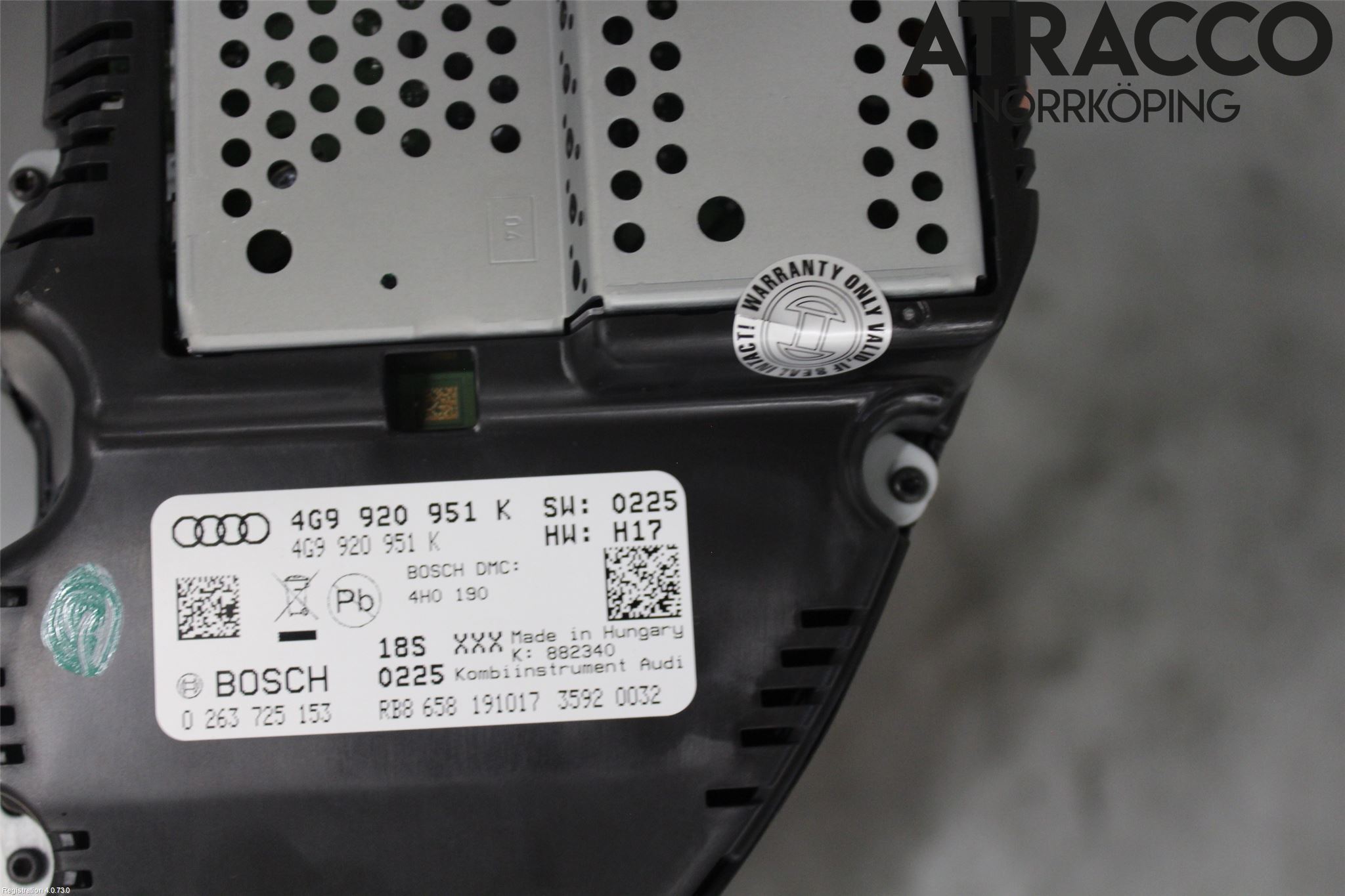 Audi A6 ALLROAD 12-18 Instrument Komb