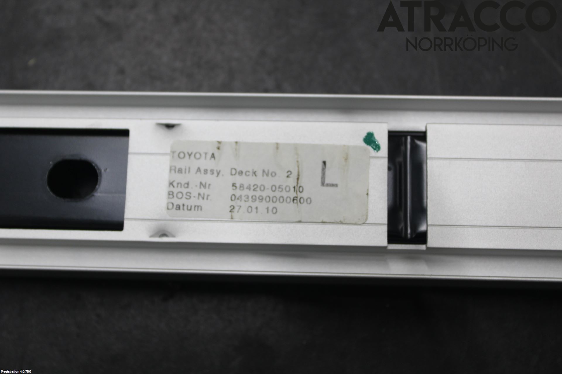 Toyota AVENSIS 09-15 Bagage Golv