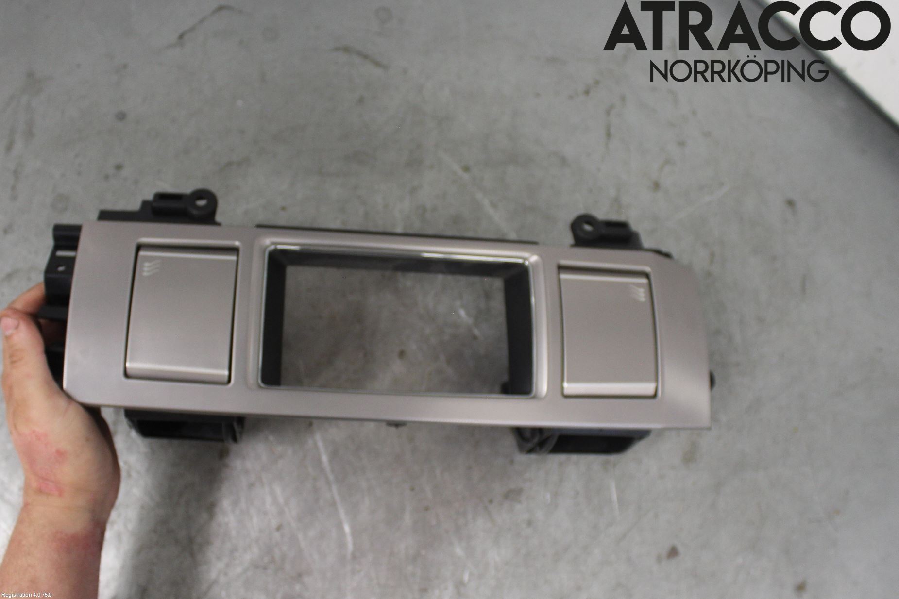 Jaguar XF 08-15 Defrosterkanal-Munstycke