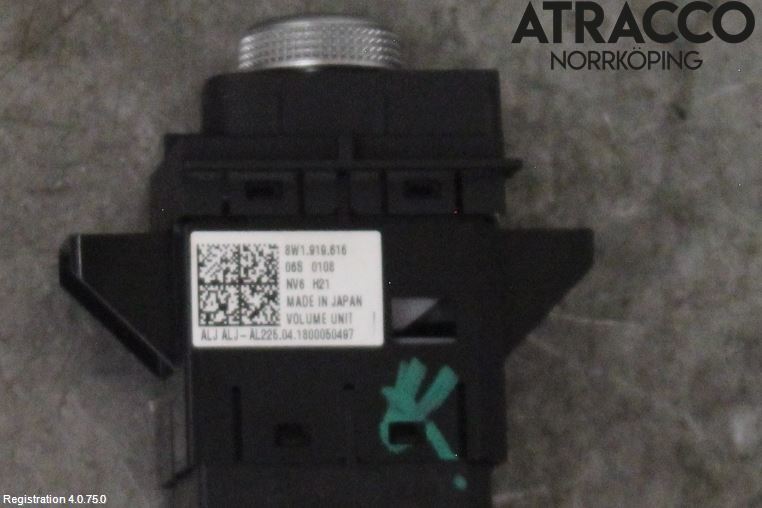 Audi A5 17- Strömställare Fader-Högtalare