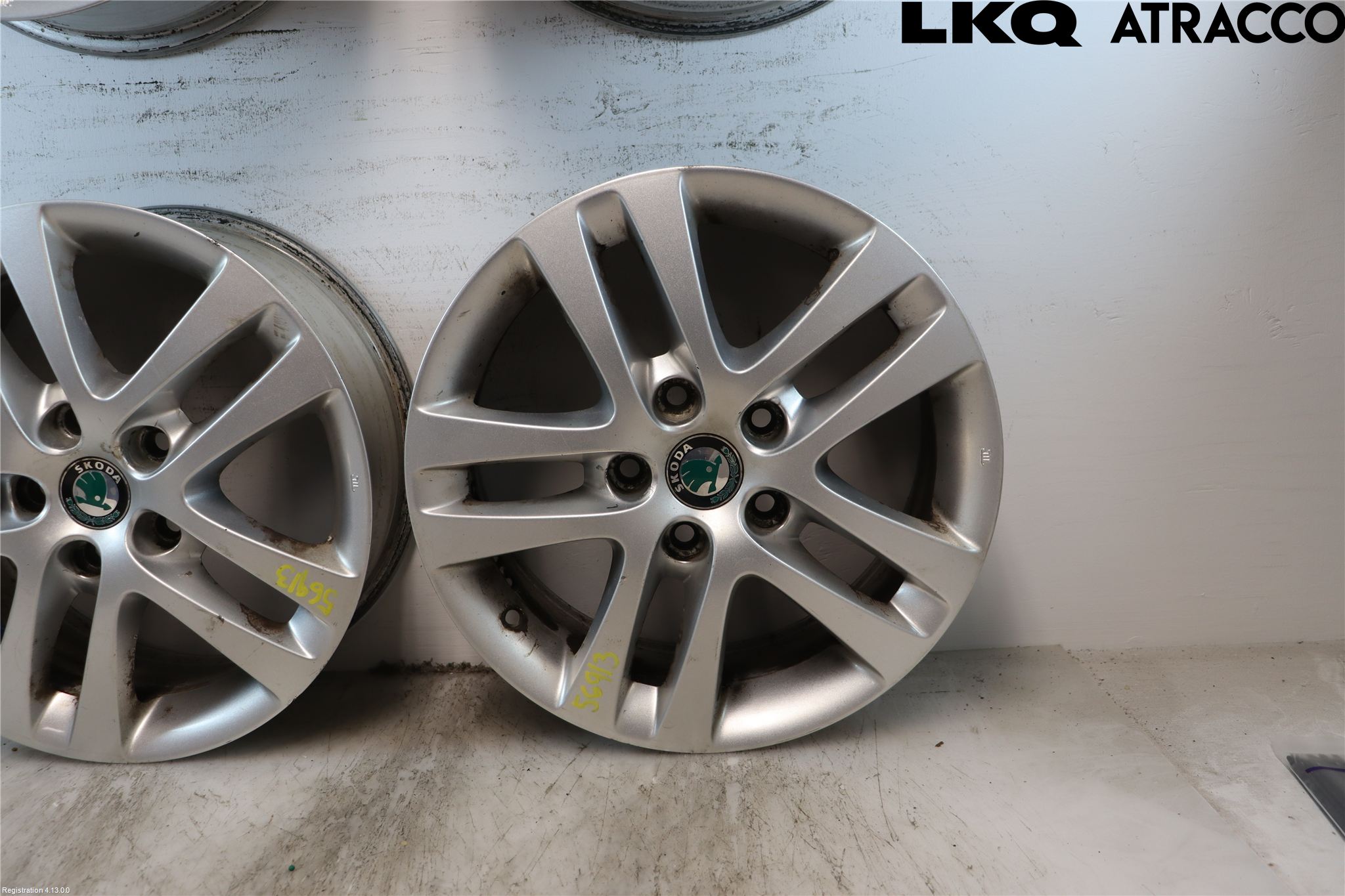 Skoda OCTAVIA (1Z) 05-13 Fälgsats Aluminium