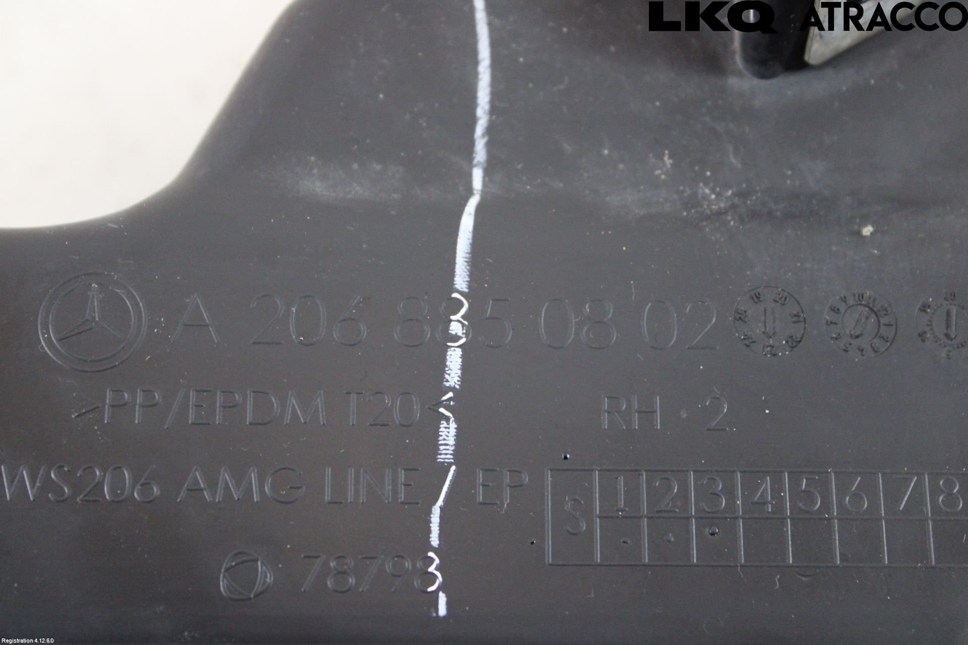 Mercedes-Benz MB C-KLASS (W206) 21- Deflektor Plåt-Plast Kylning