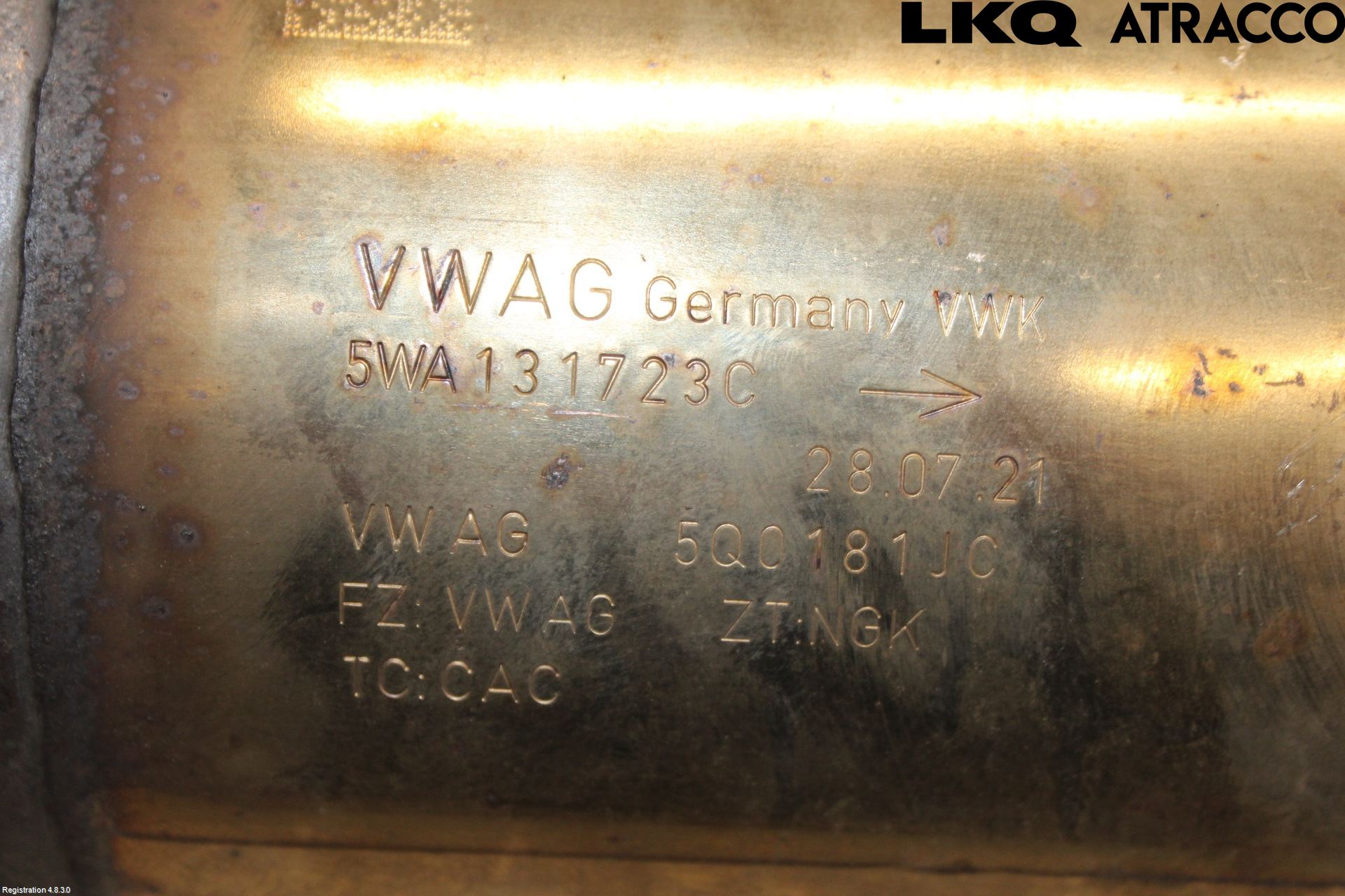 Seat LEON 20- Katalysator